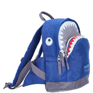 Depesche Kinderrucksack Depesche Kinder Rucksack Dino World Hai UNDERWATER blau (Stück, Stück)