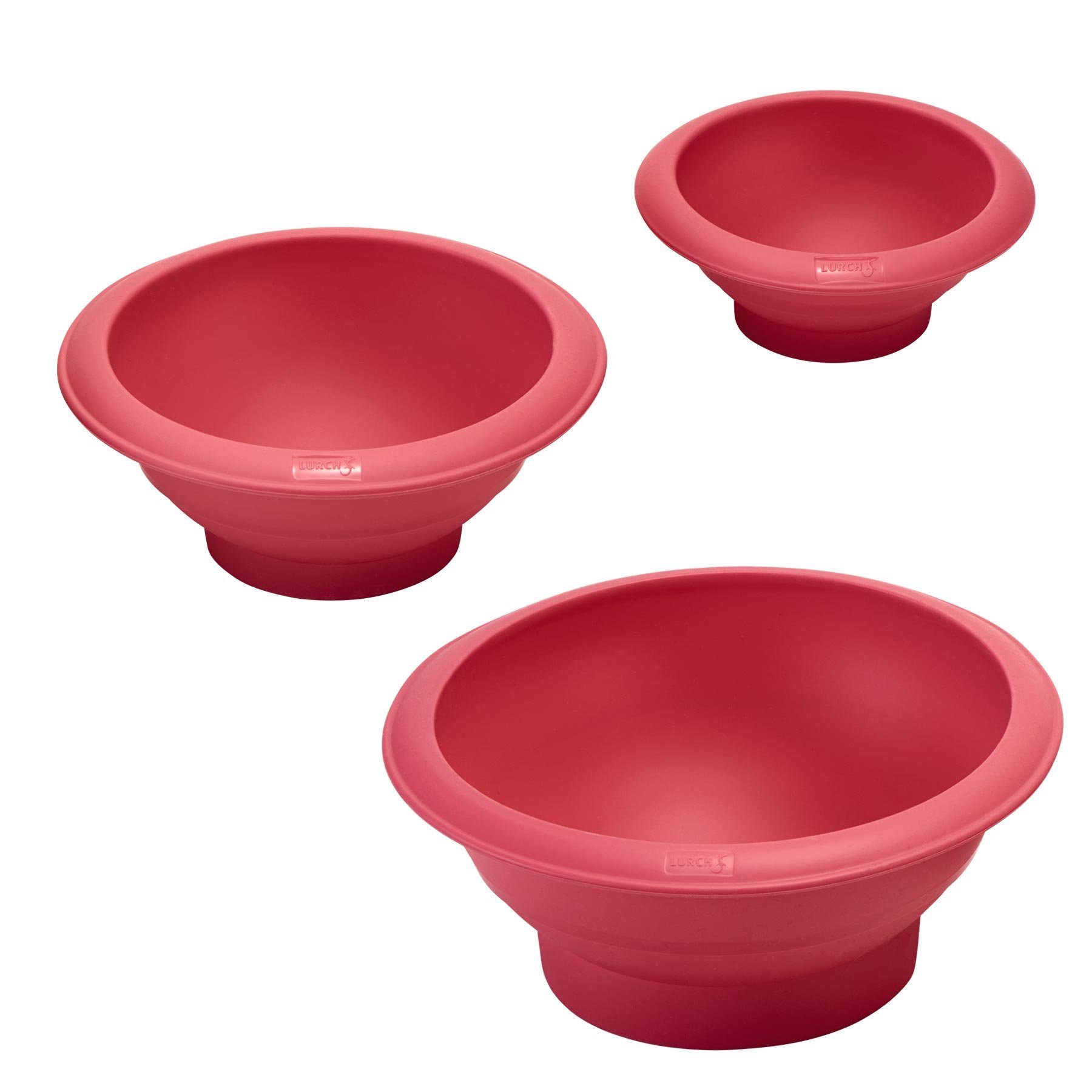 Lurch Backform Halbkugel Flexiform 3er Set cotton candy