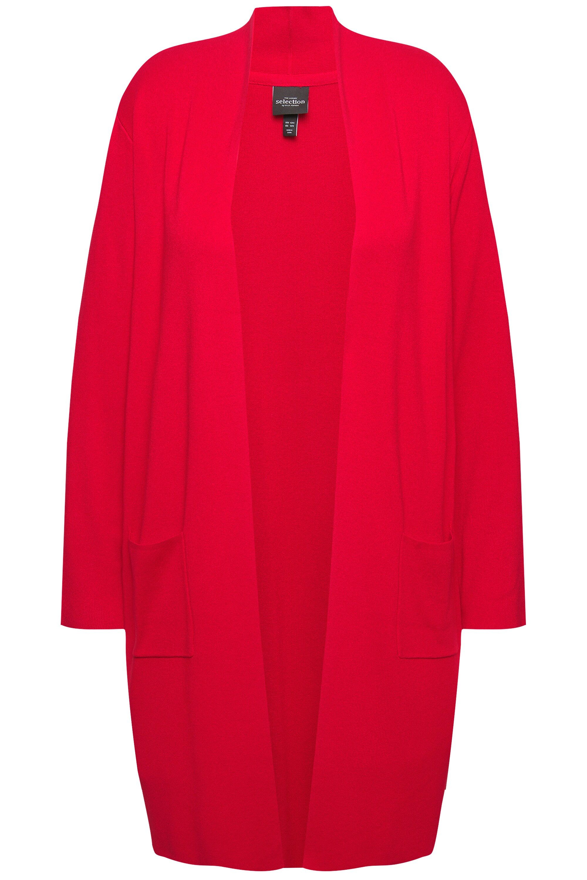 Ulla Popken Langjacke Strickjacke lange offene günstig online kaufen