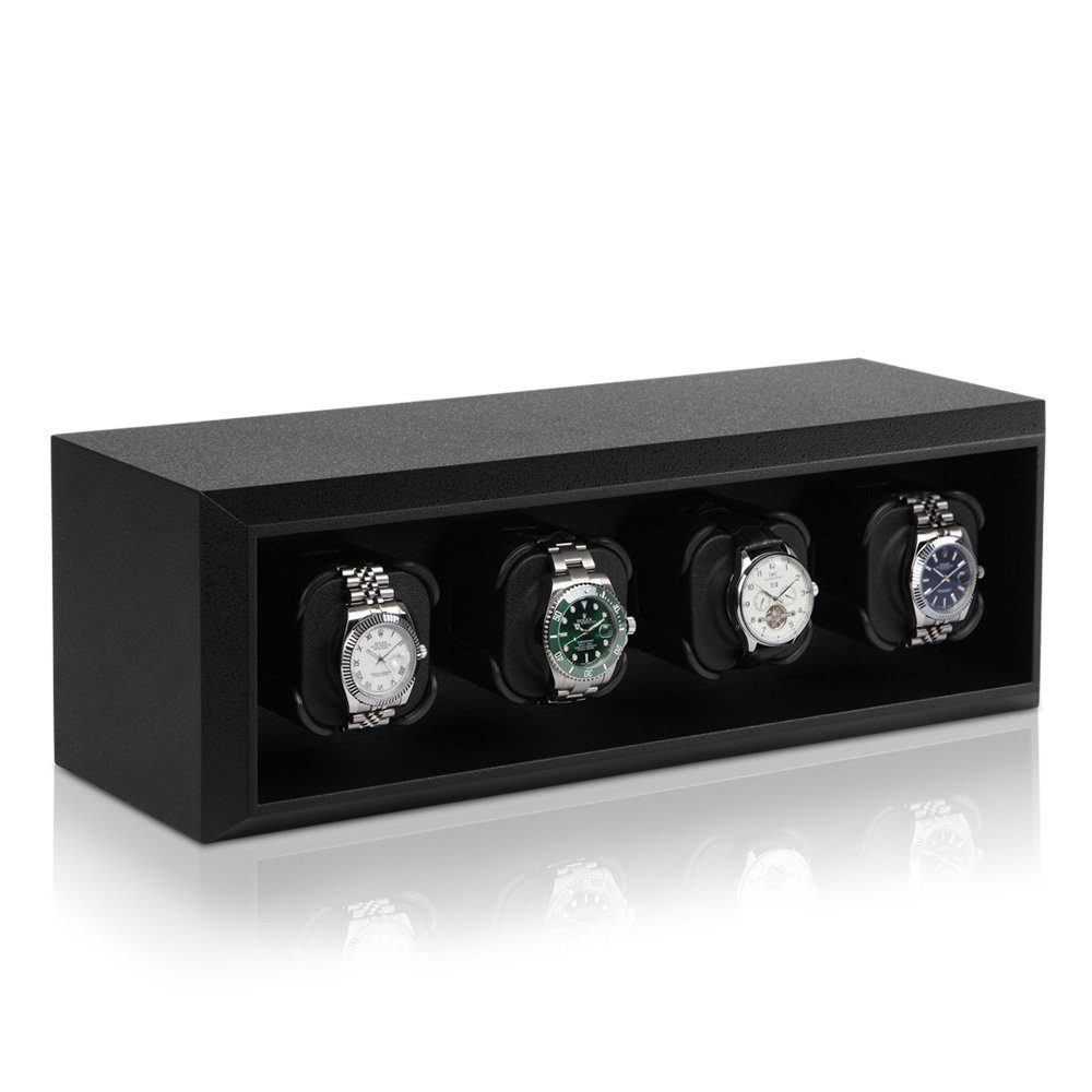 LUXWINDER Uhrenbeweger AFFINITY Uhrenbeweger 4 Uhren, (Uhrenboxen, Uhrenkasten Uhrenbeweger 4 Uhren)