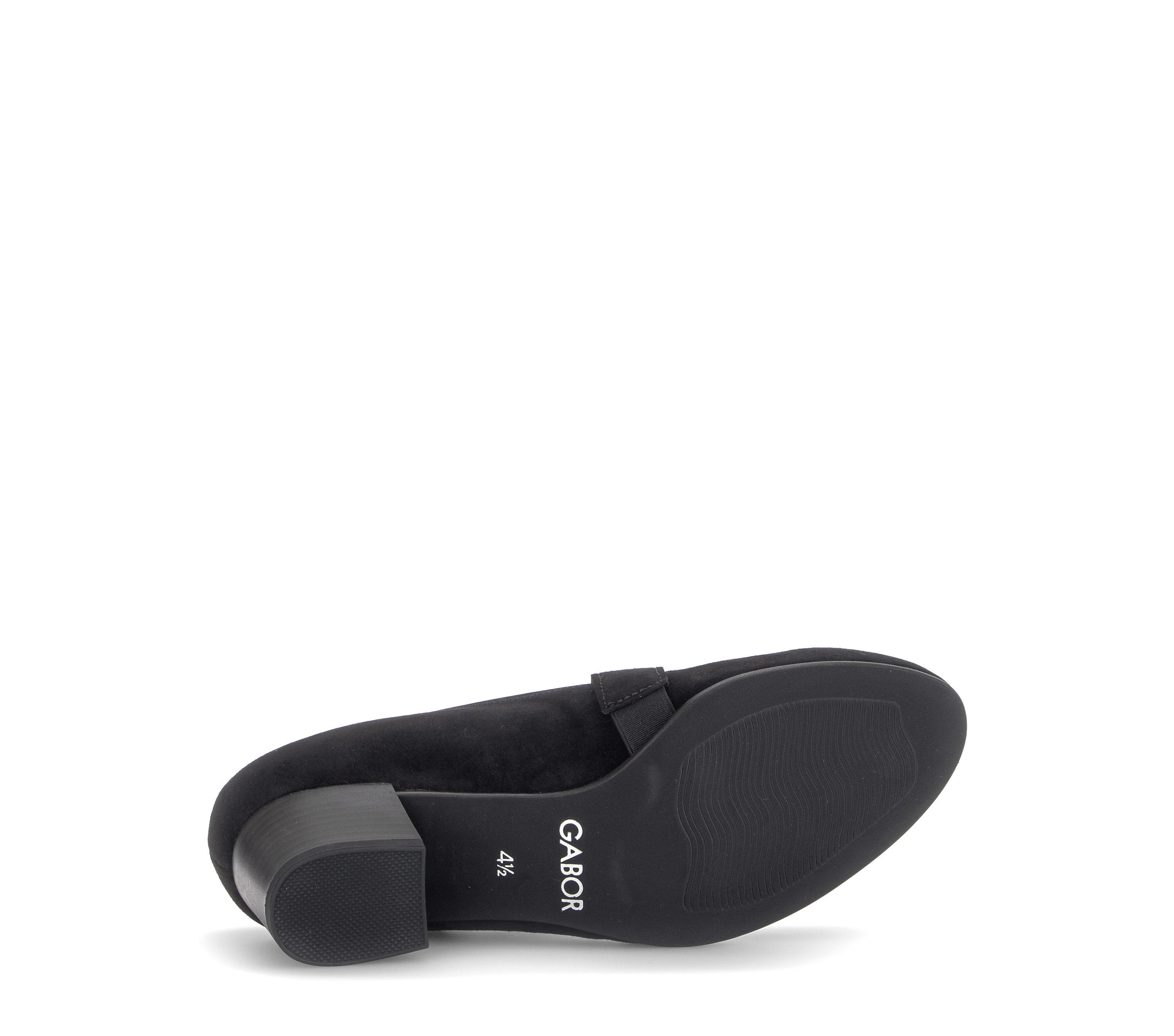 Gabor Pumps Blockabsatz, Businessschuh, Spangenpumps, Komfortweite H (sehr weit)
