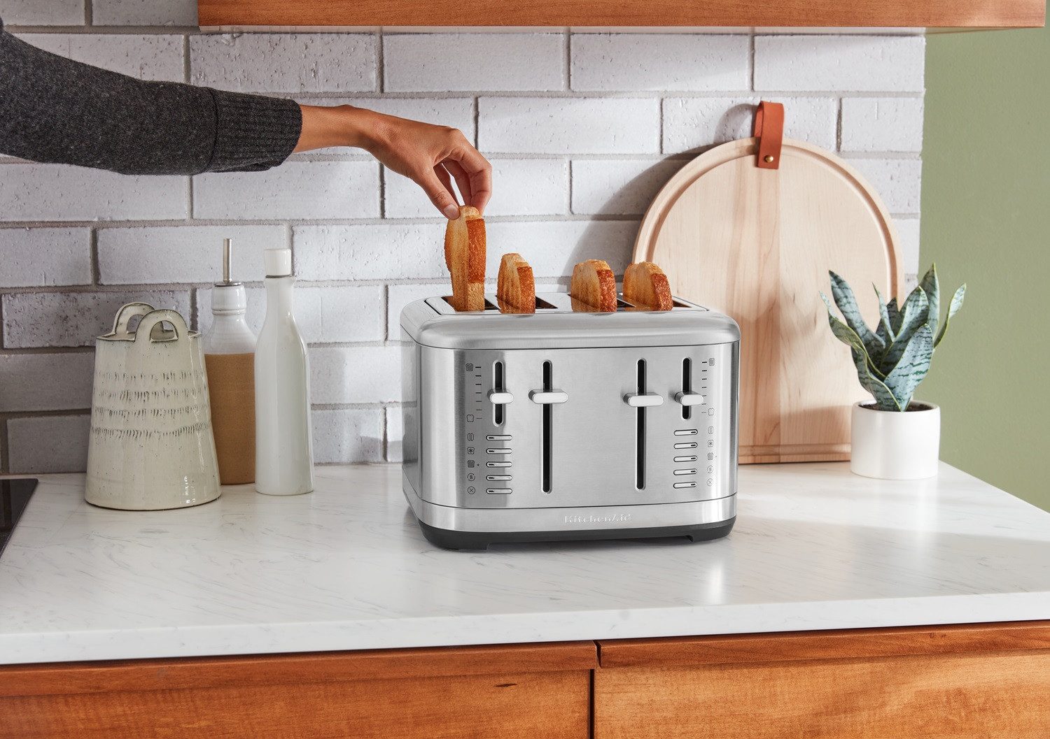 KitchenAid Toaster KitchenAid 4-Scheiben Toaster 5KMT4109