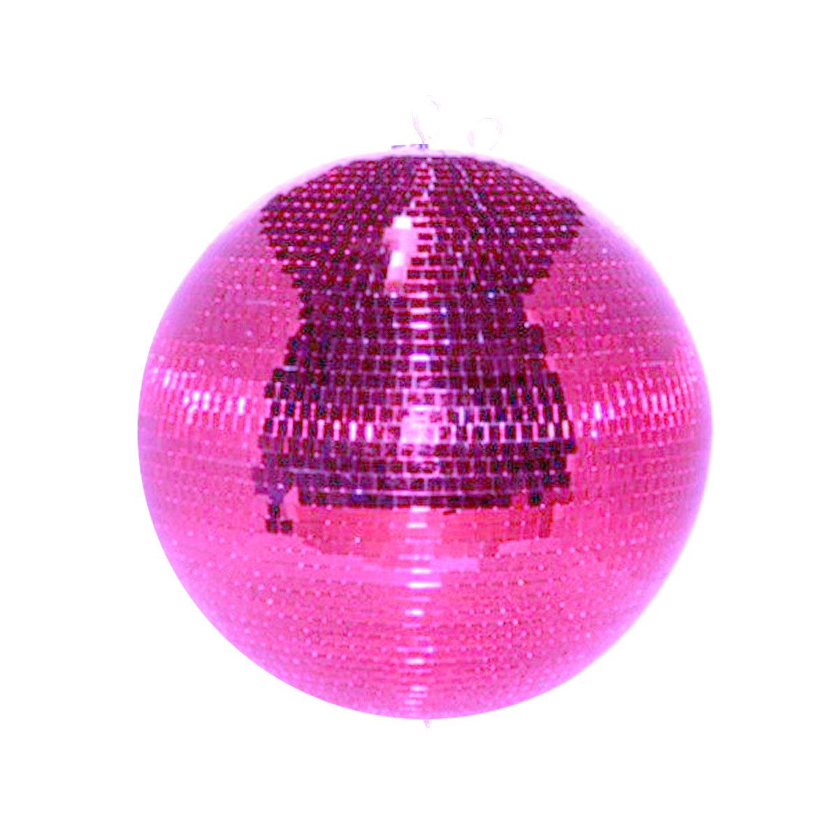 SATISFIRE Discolicht Spiegelkugel 50cm pink Safety Discokugel Mirrorball Party Disko Deko