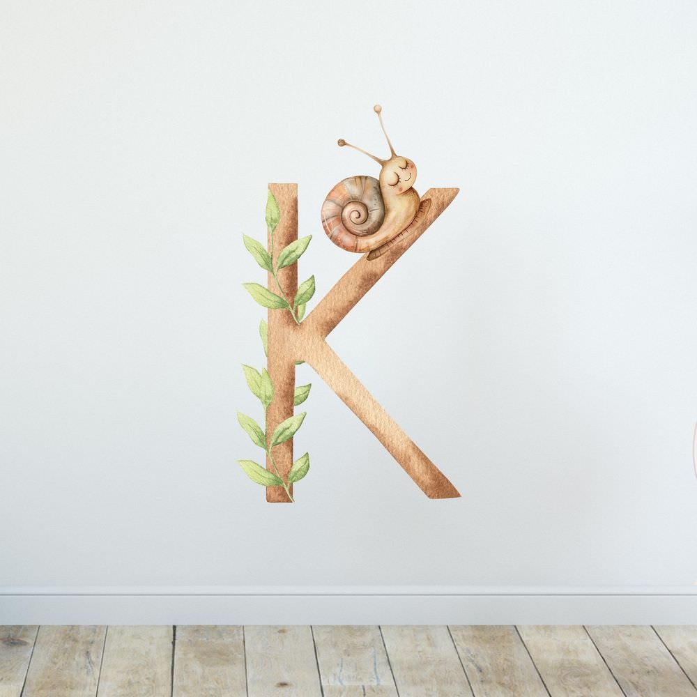 Sunnywall Wandtattoo Buchstaben ABC Waldtiere Aufkleber günstig online kaufen