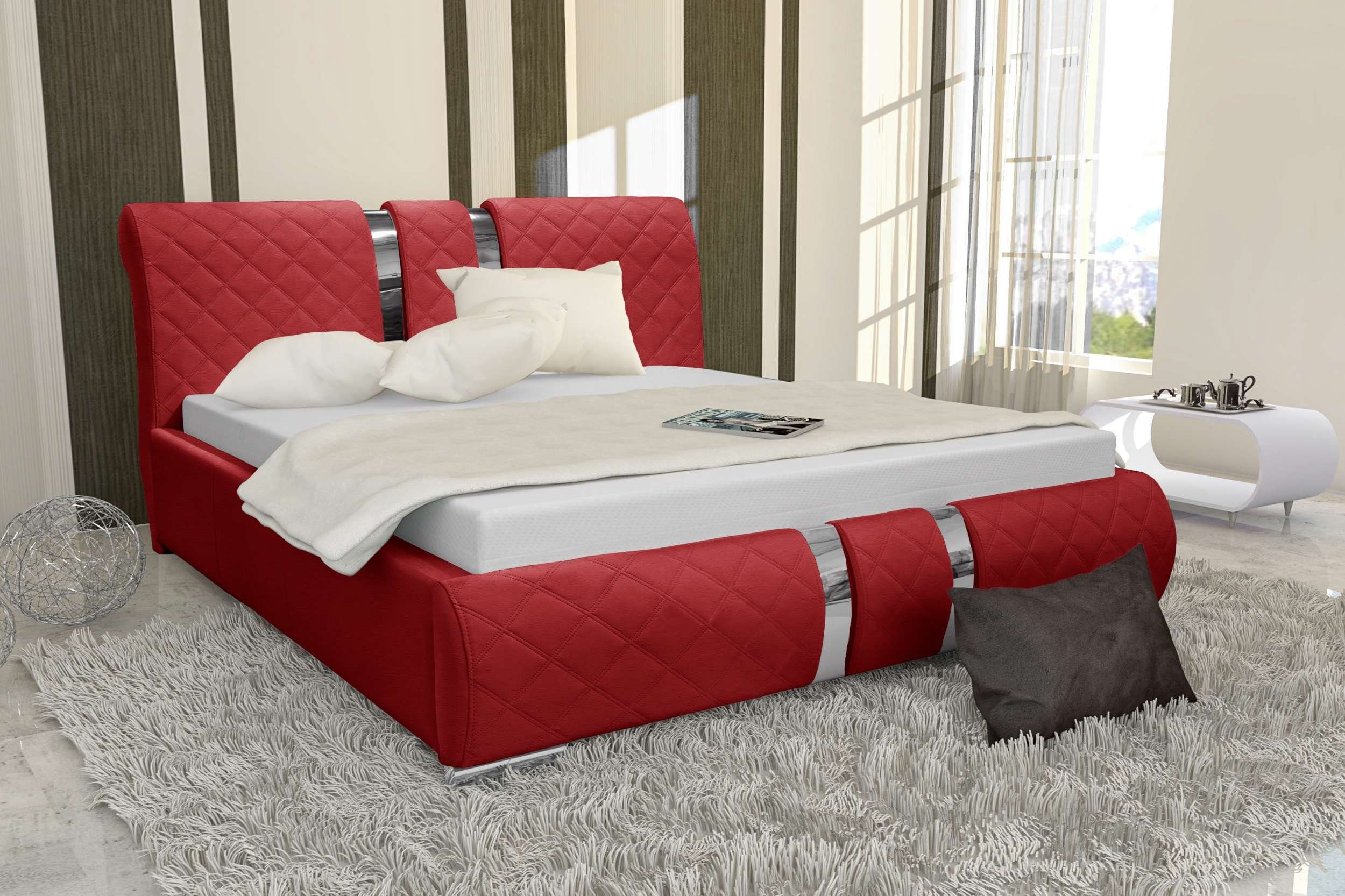 99rooms Polsterbett Kameron (Schlafzimmerbett, Bett), 120/140/160/180/200x2 günstig online kaufen