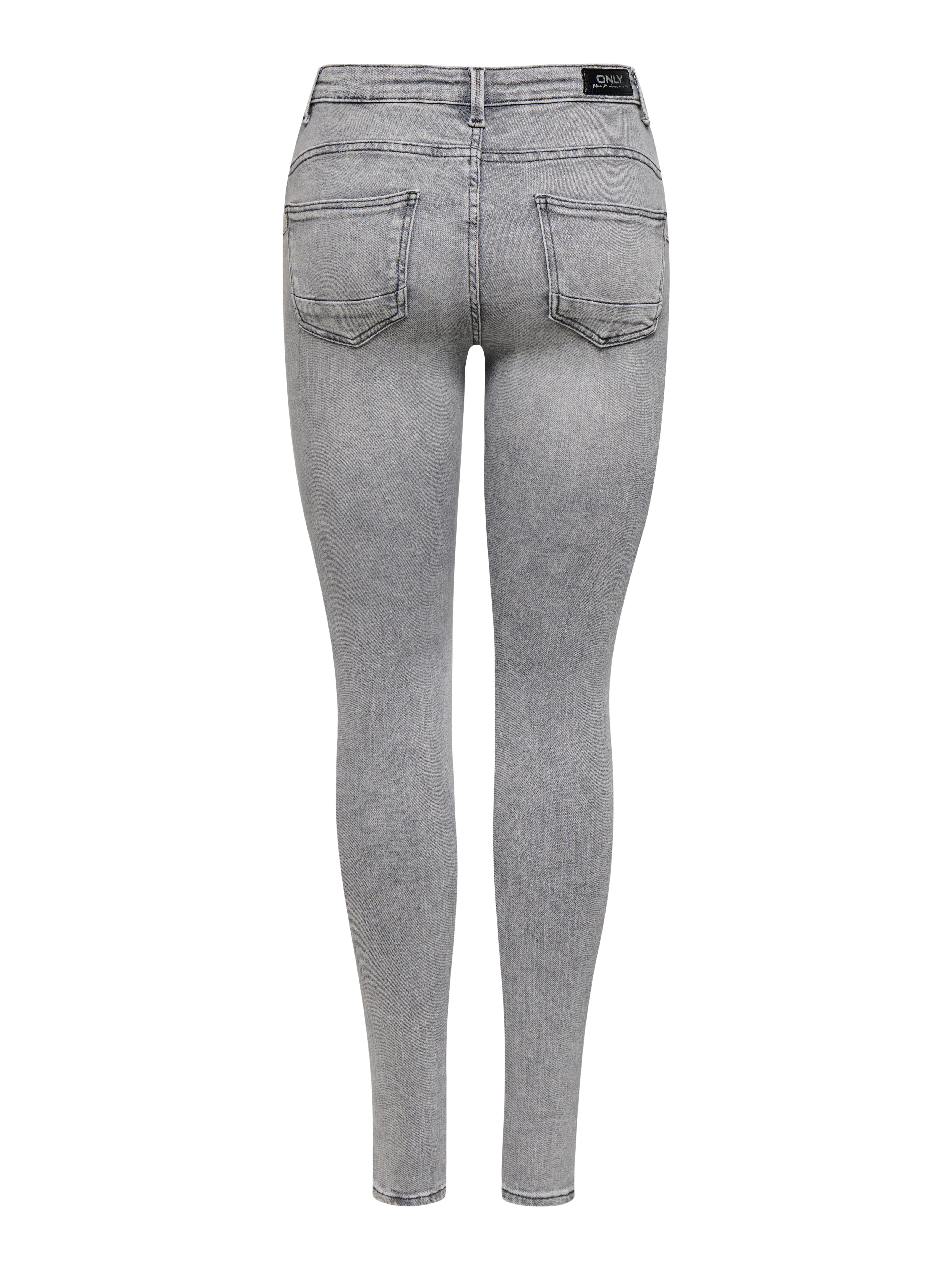 ONLY Skinny-fit-Jeans ONLPOWER LIFE MID PUSH Baumwollmischung, skinny fit, regular waist