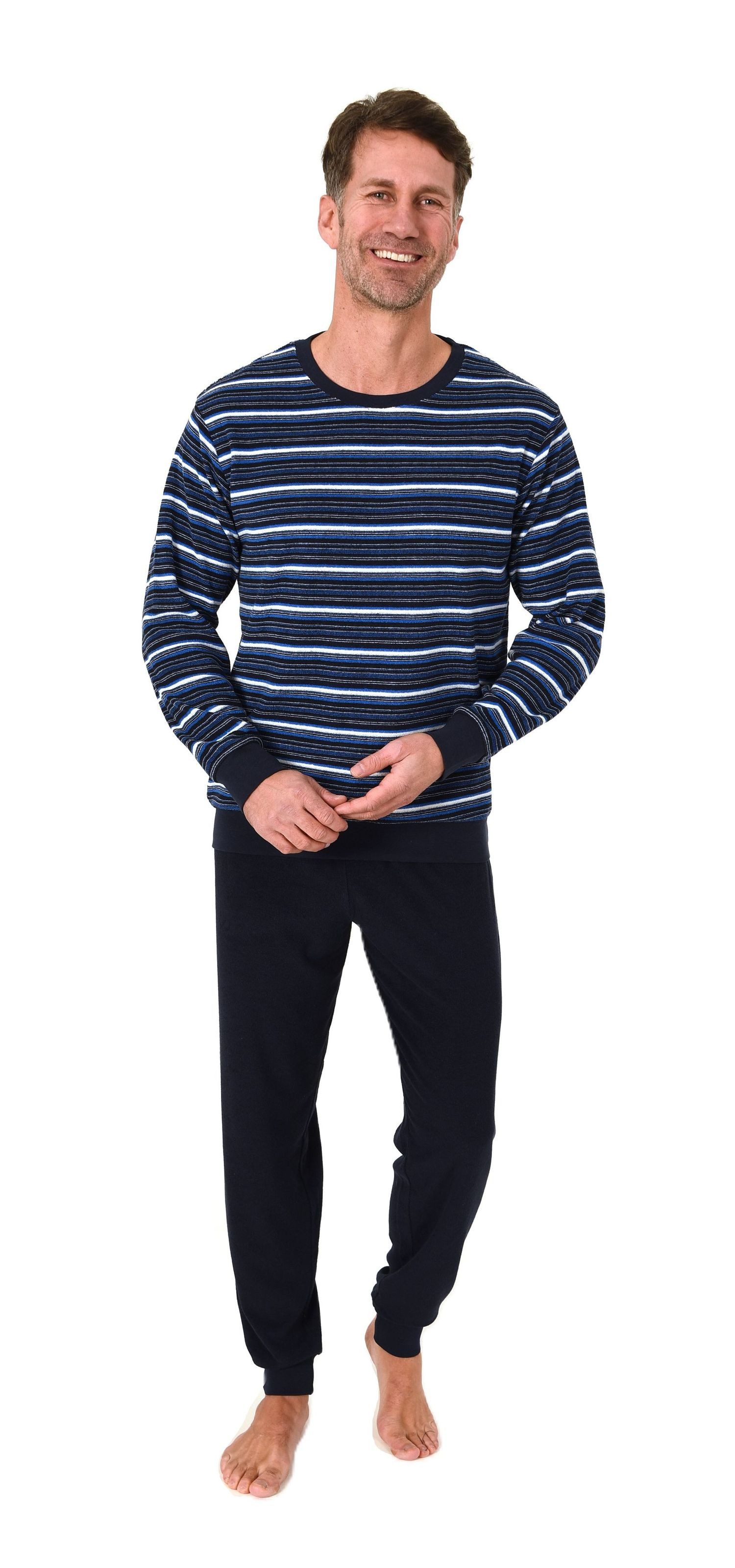 Normann Pyjama Normann Herren Frottee Schlafanzug günstig online kaufen