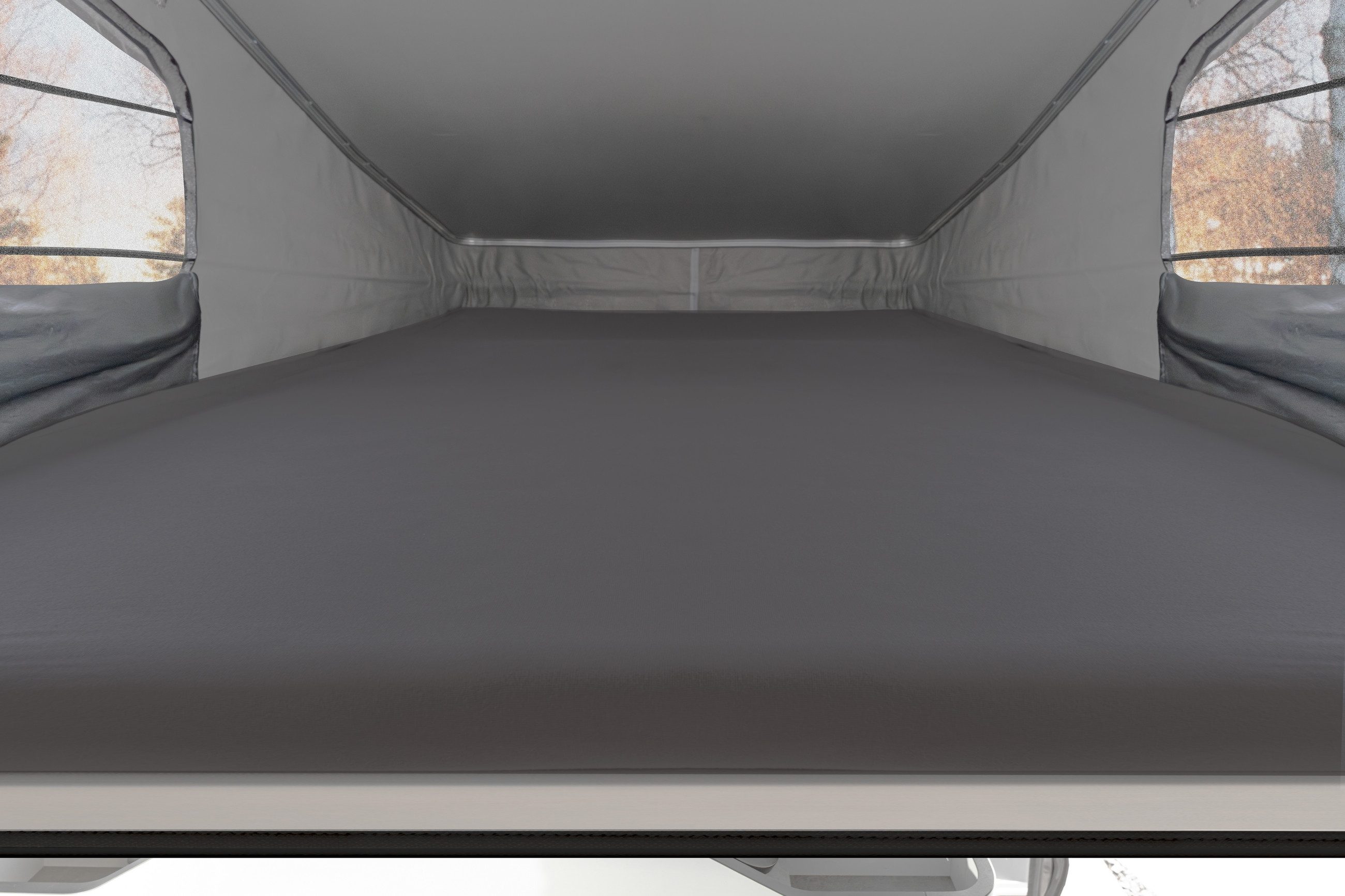 BLACK FOREST FOX Spannbettlaken Spannbettlaken Pop-Up Ford Nugget V362 2018-2023 OEKO-TEX®, Baumwolle, Gummizug: rundum, (1 Stück)