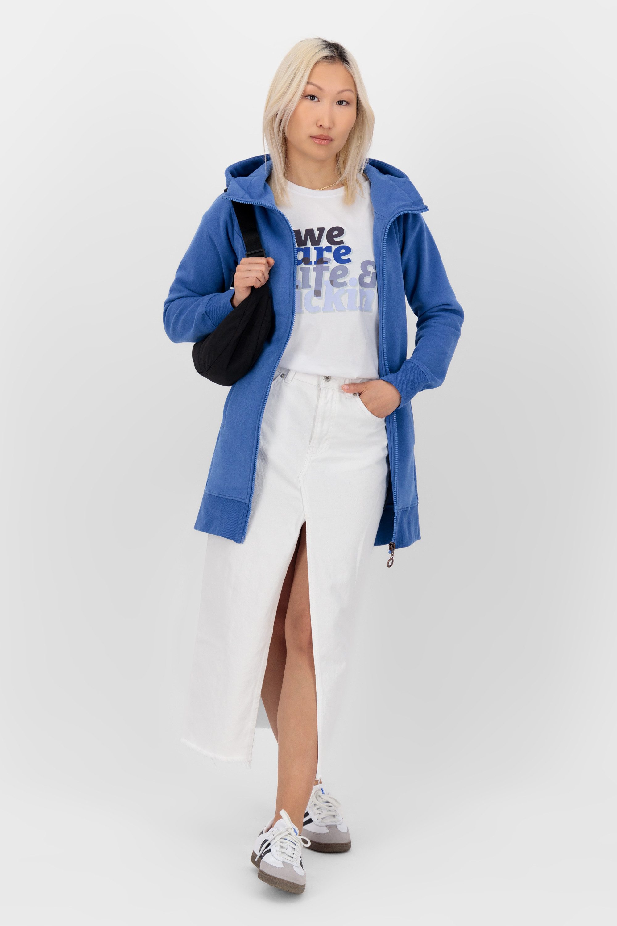 Alife & Kickin Sweatjacke Damen BernadetteAK A Sweatjacke, Jacke