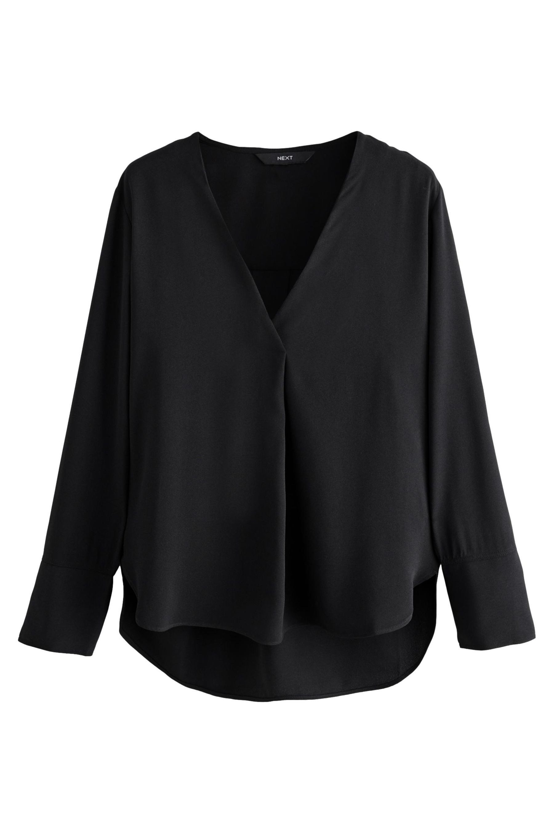 Next Langarmbluse Relaxed Fit Langärmlige Schlupfbluse günstig online kaufen