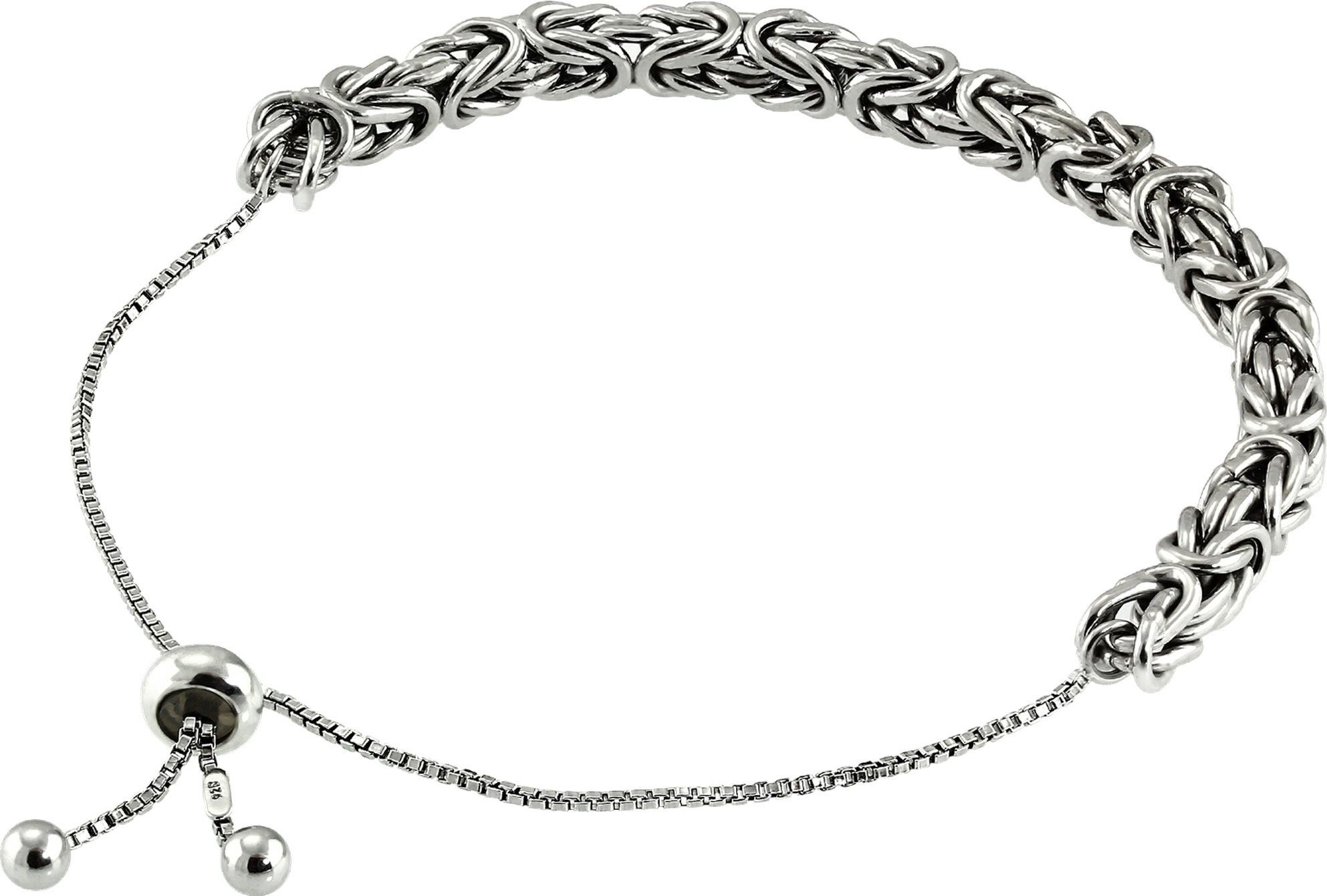 SilberDream Silberarmband SilberDream Königskette Armband bis 24cm (Armband), Damen Armband (Königskette) bis ca. 24cm, 925 Sterling Silber, Farbe: