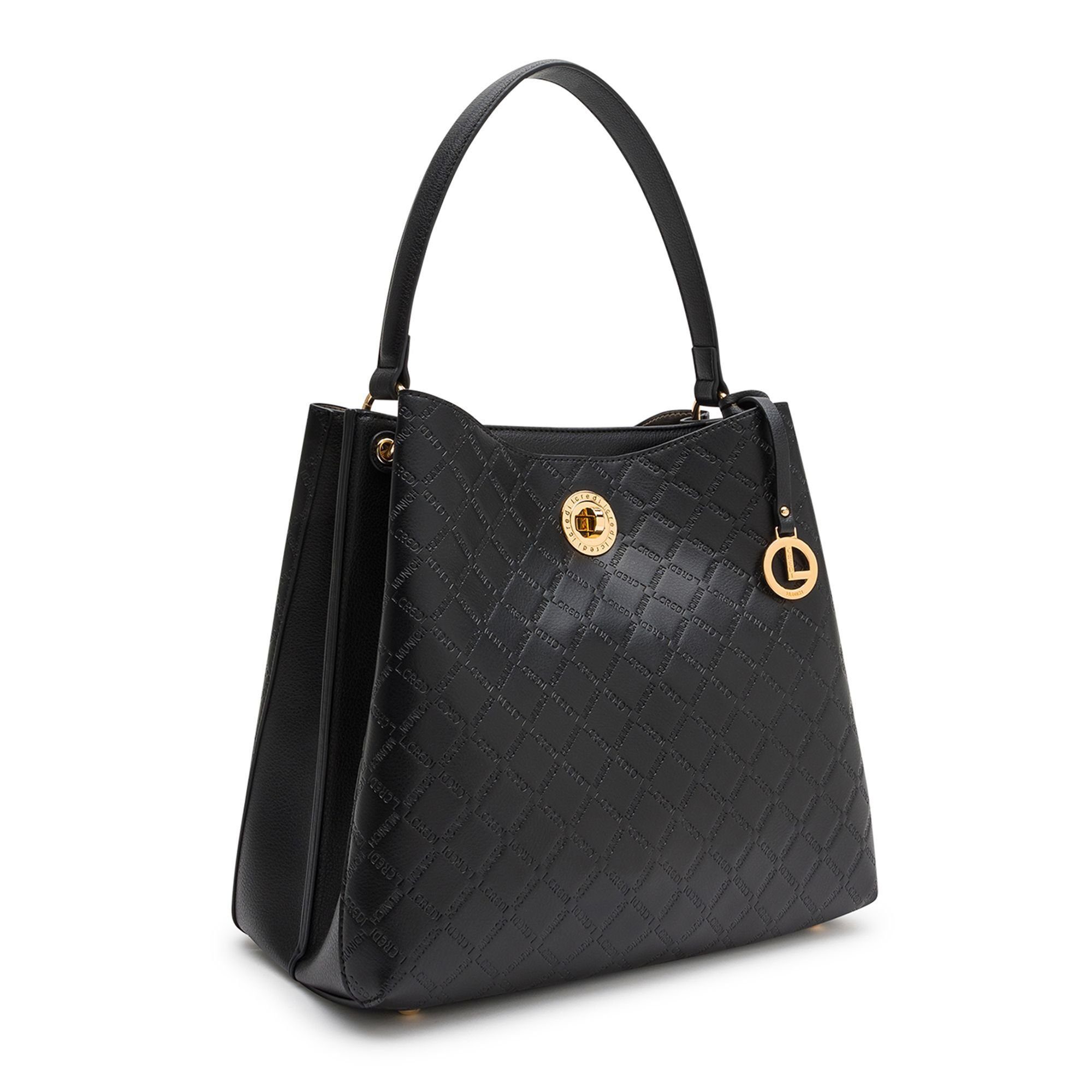 L. CREDI Schultertasche Filberta, Polyurethan günstig online kaufen