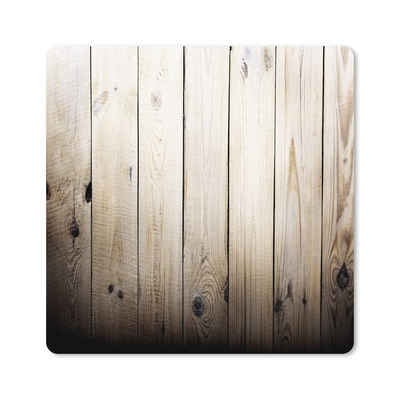 MuchoWow Gaming Mauspad Regal - Baum - Holz - Ländlich (1-St), Gaming, Rutschfester Unterseite, Mausunterlage, 80x80 cm, XXL, Großes