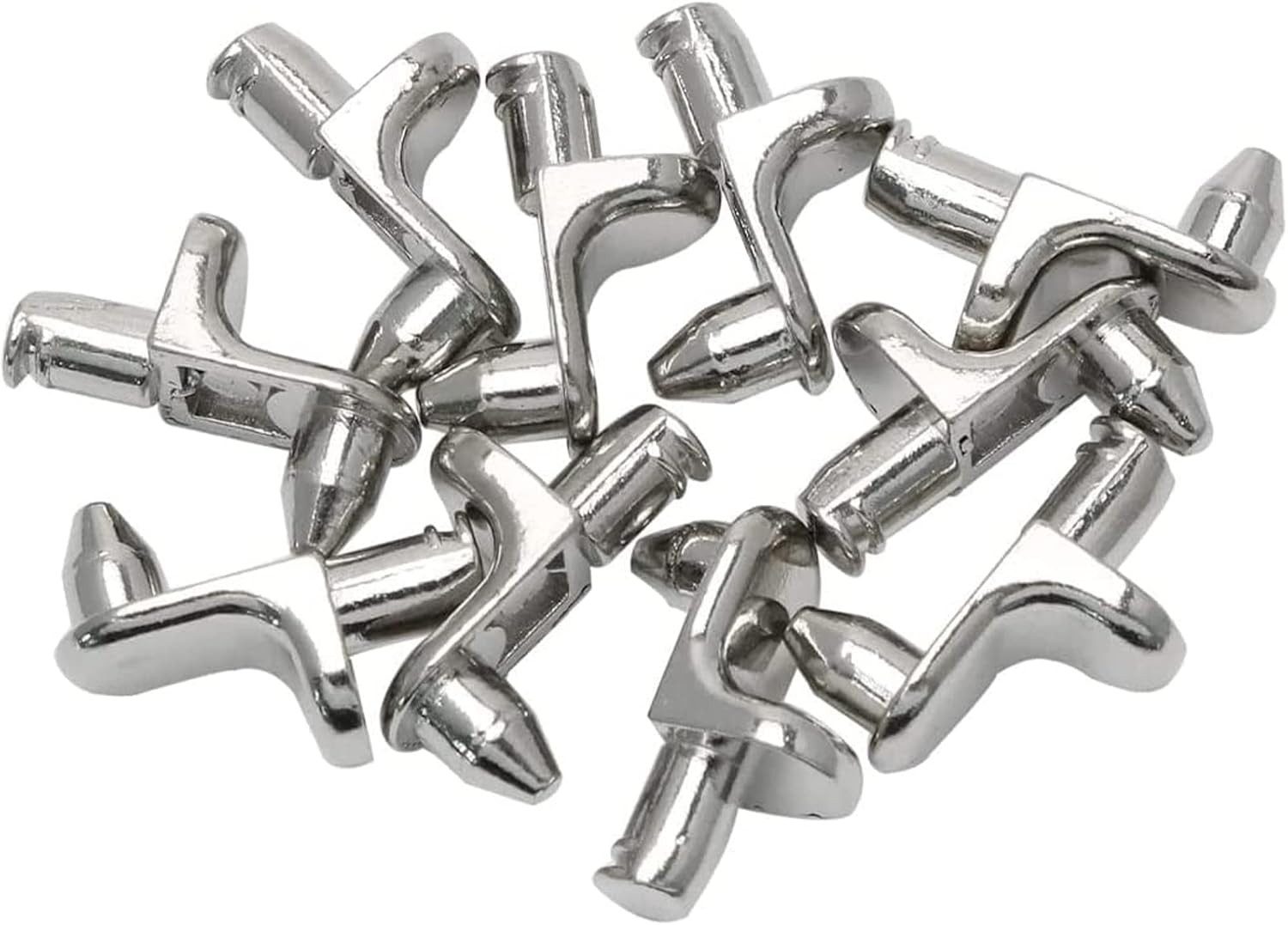 FELIXLEO Wandregalhalter Einlegeboden Halter L Form 5mm Regalbodenträger für Schrank, 40-tlg. – Bild 5 von 5
