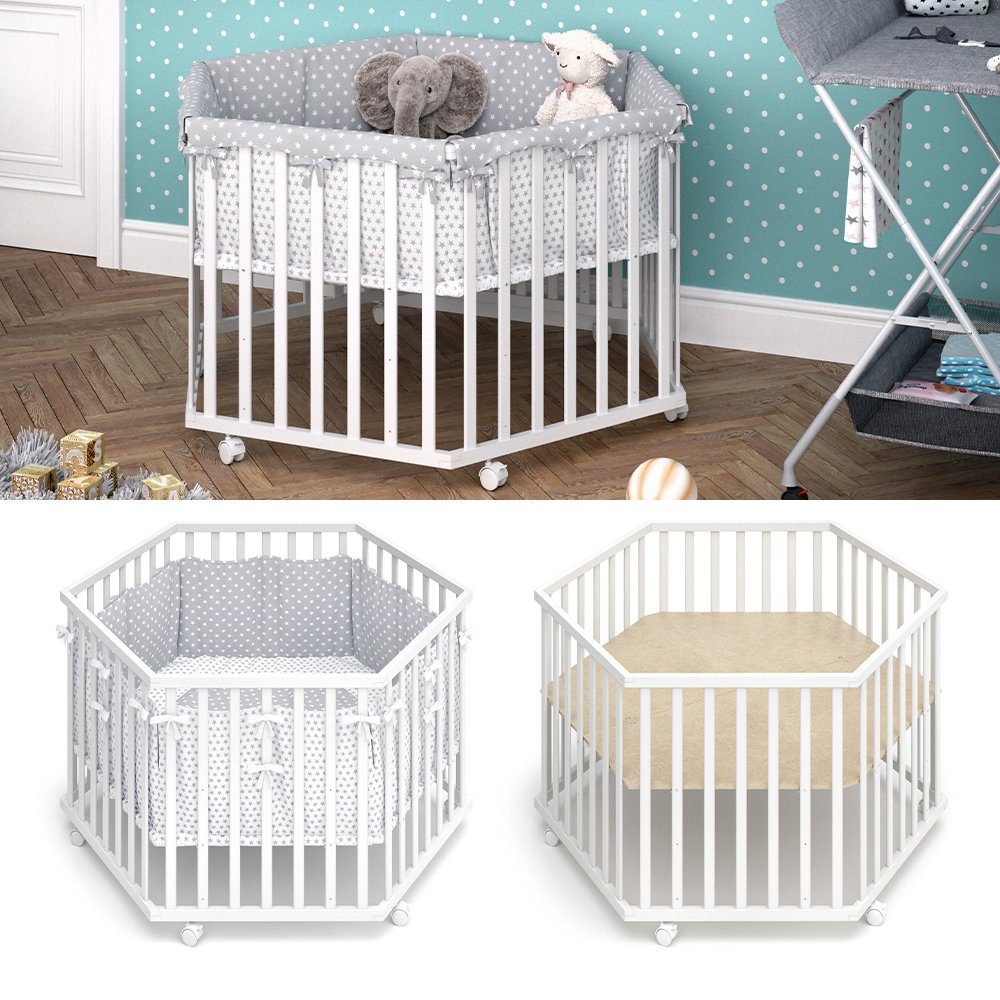 VitaliSpa® Laufgitter Estrella, Weiß, 128 x günstig online kaufen
