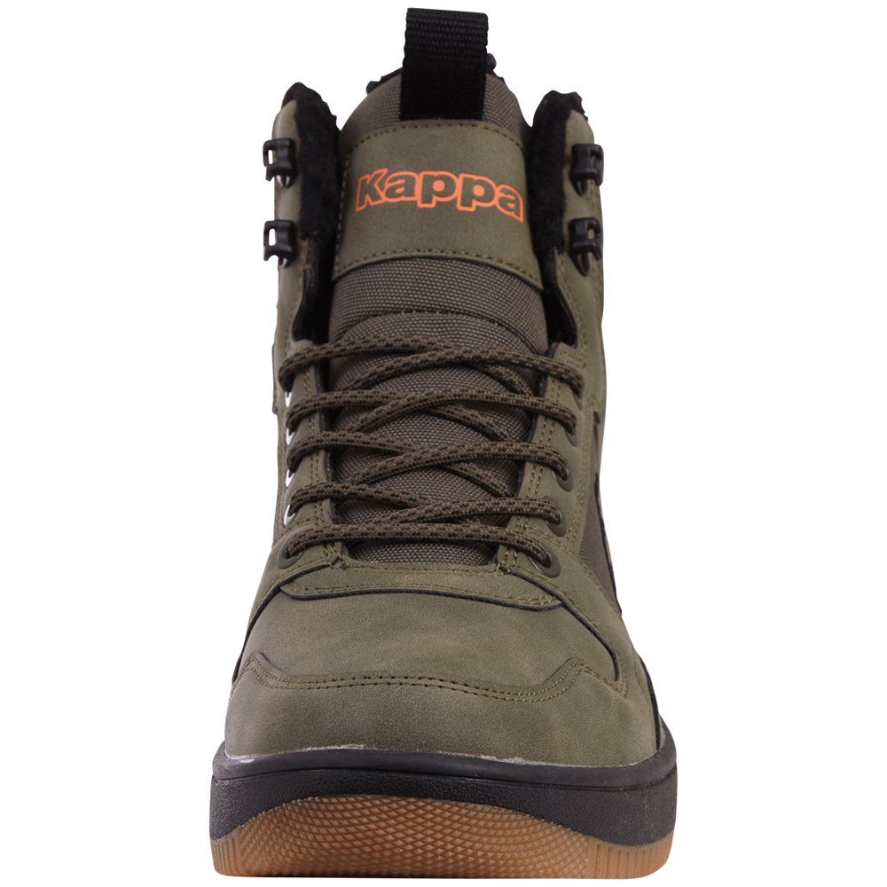 Kappa Sneaker mit wärmendem army-black Innenfutter 