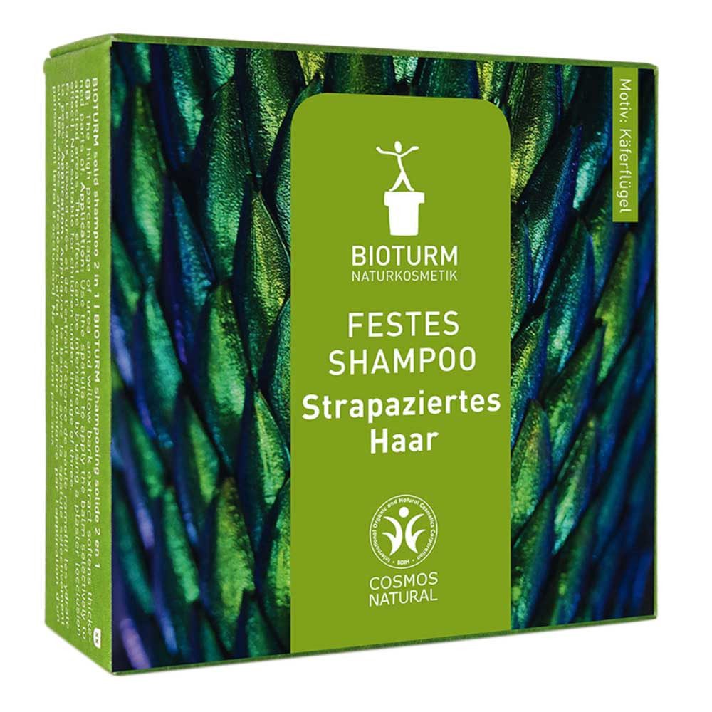 Festes Haarshampoo Festes Shampoo - strapaziertes Haar 100g