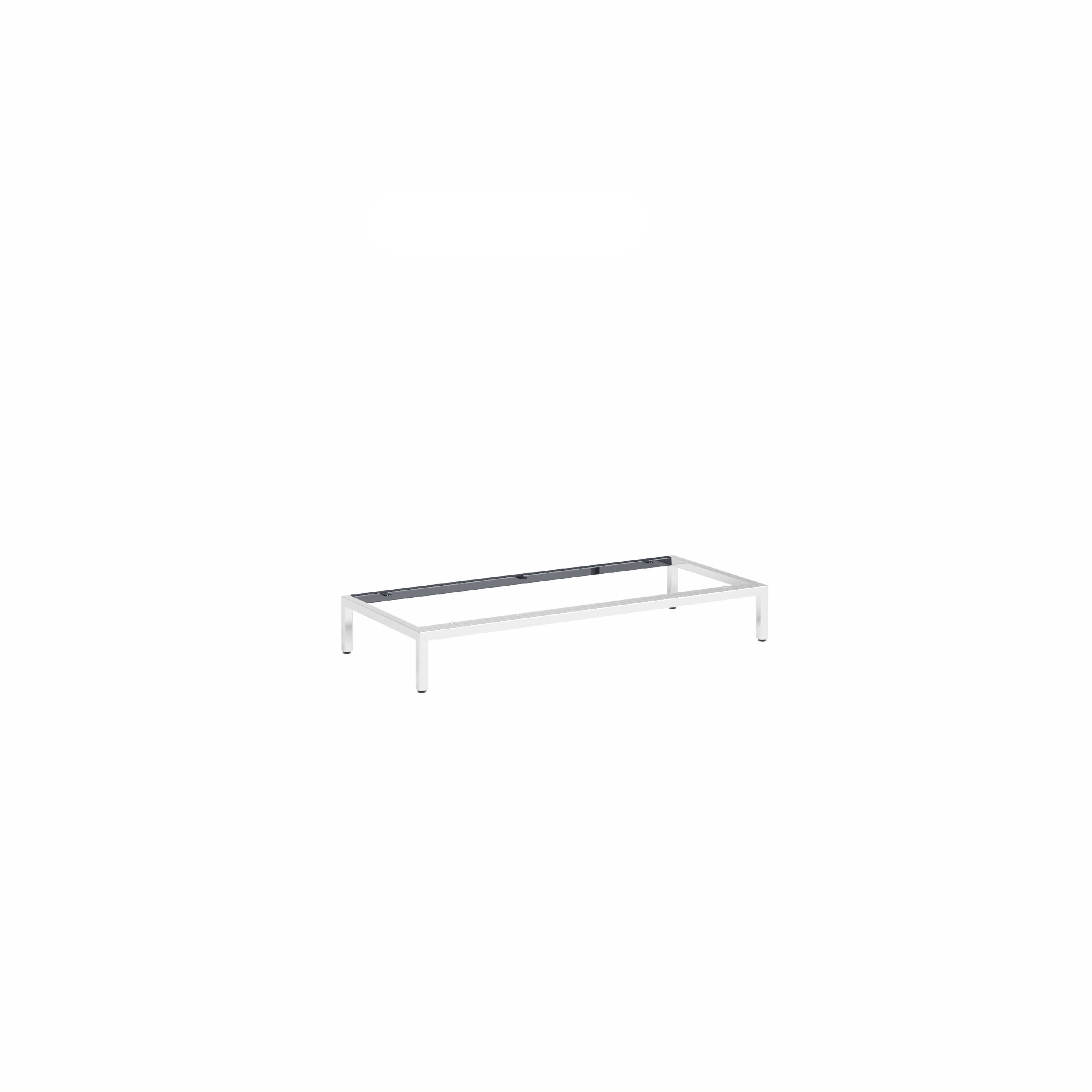 HARPER Tischgestell Gestell HARPER MEDINA BHT 90x13x39 cm silber