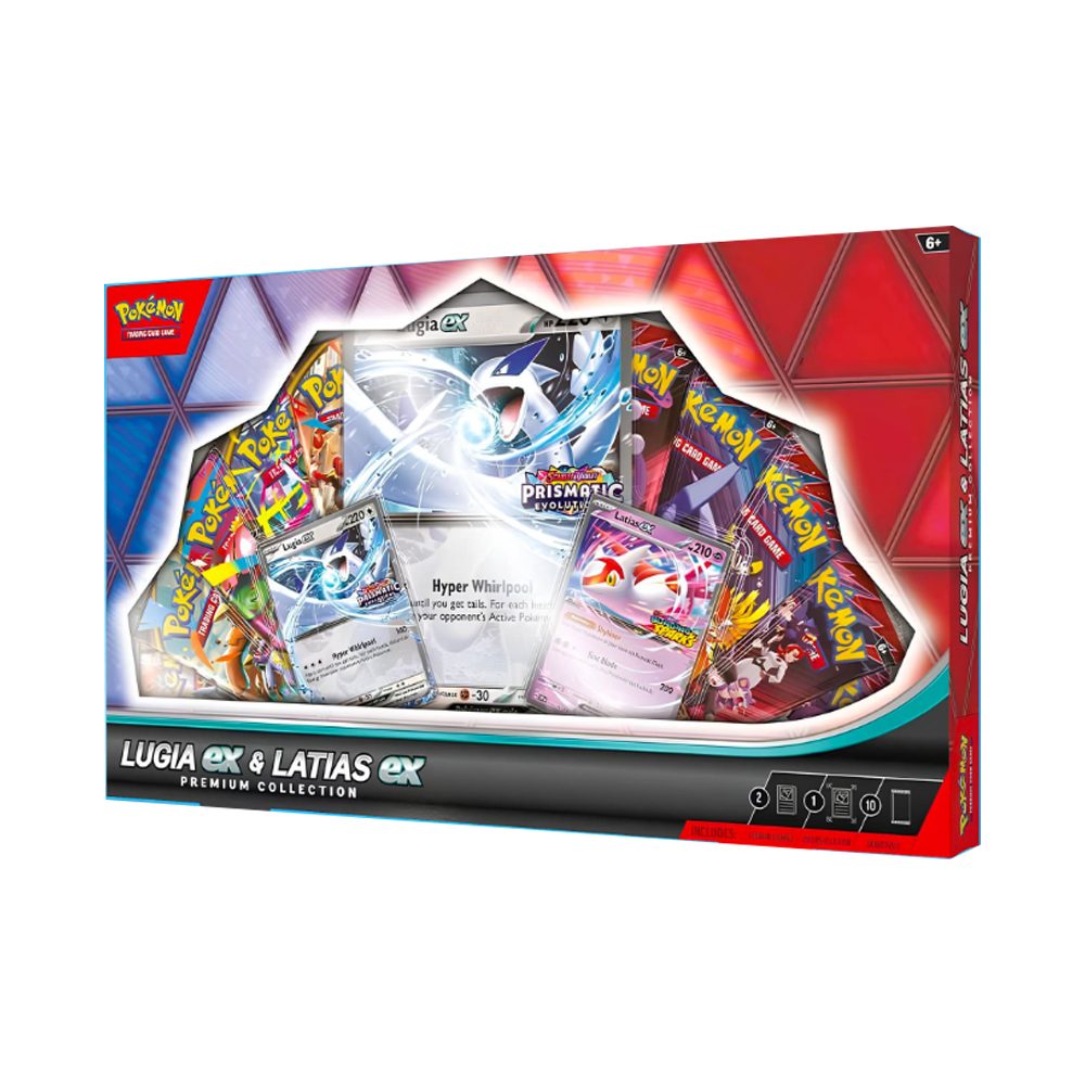 POKÉMON Sammelkarte Pokemon Lugia Ex & Latias Ex Premium Collection Englisch