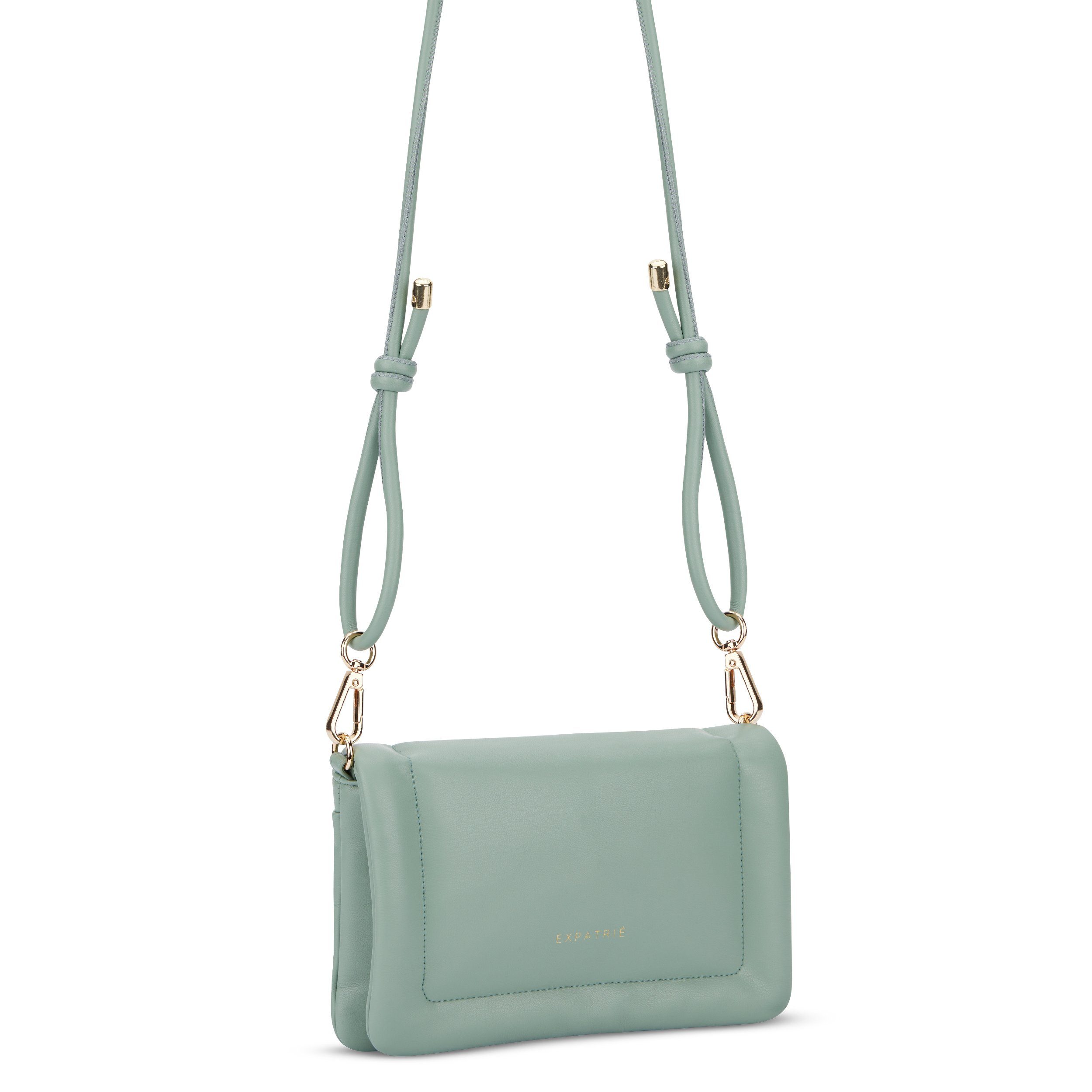 Expatrié Umhängetasche Zoe Small Handtasche Damen Stylische Tasche, Veganes Kunstleder, Verstellbarer Schultergurt
