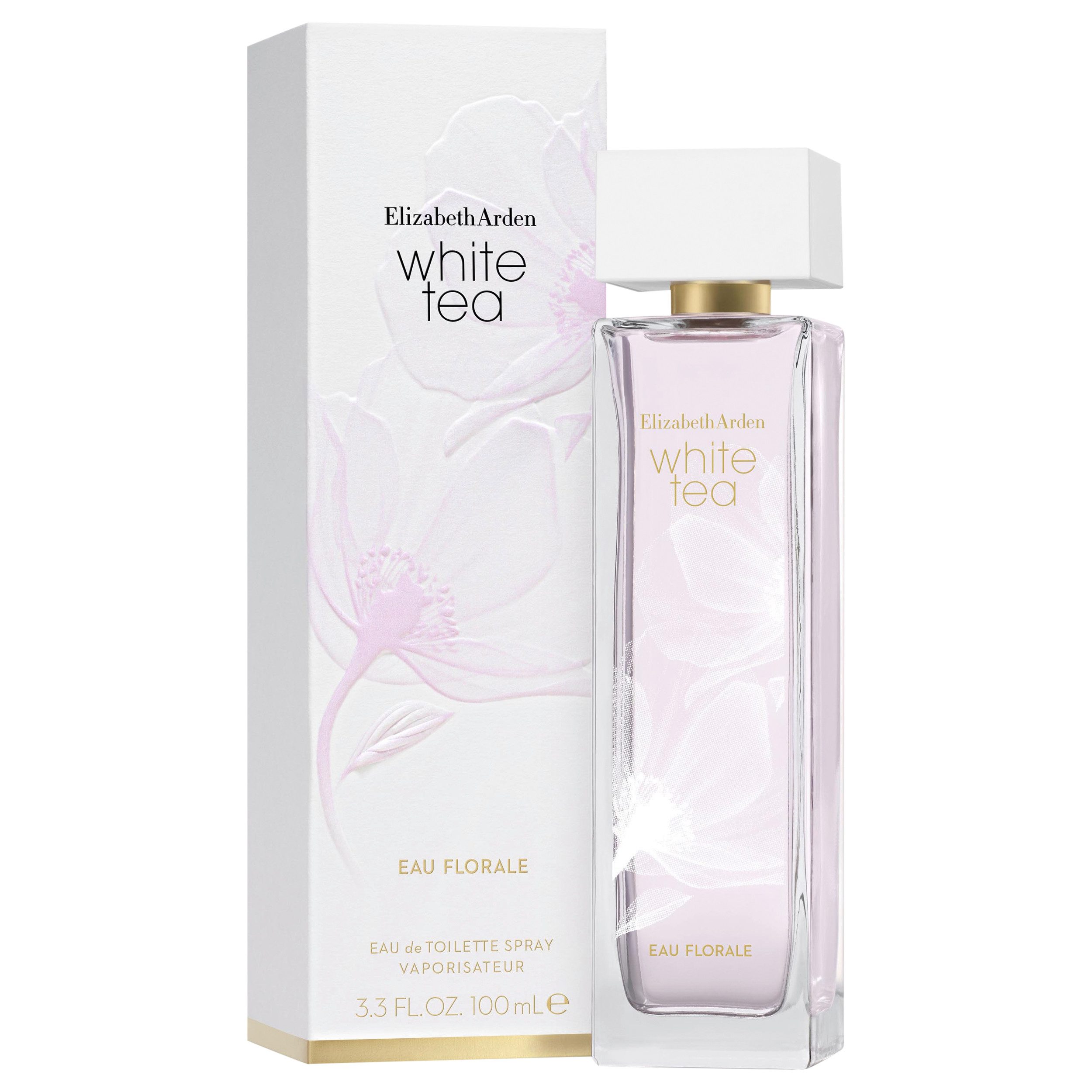Elizabeth Arden Eau de Toilette WHITE TEA EAU FLORALE EDT, mit floral-moschusartigem Duftcharakter, im Glasflakon