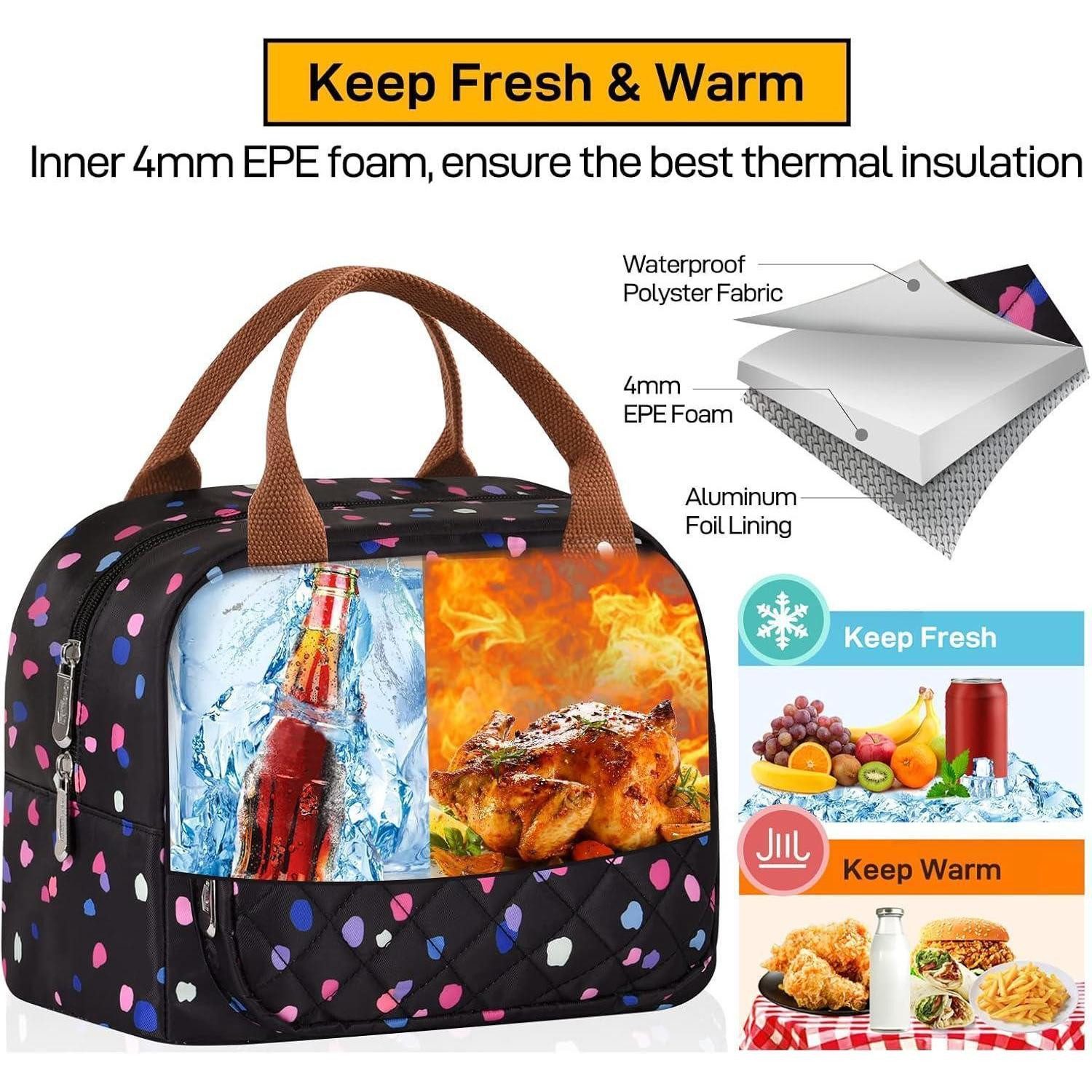 LuxusKollektion Picknicktasche Isolierte Lunchtasche für Frauen Männer Arbe günstig online kaufen