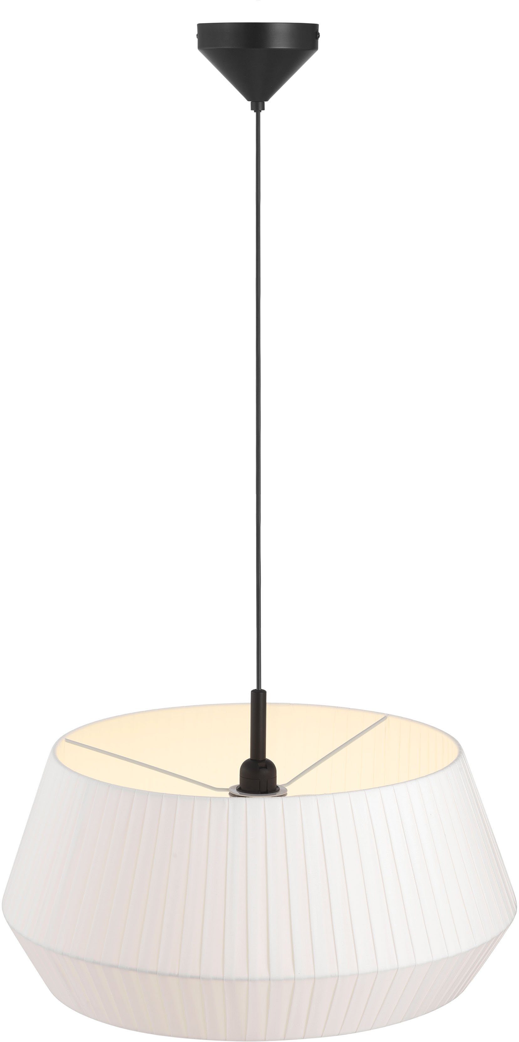 Nordlux Pendelleuchte DICTE, ohne Leuchtmittel, Baumwollschirme, geeignet  für Standard LED E27 Leuchtmittel