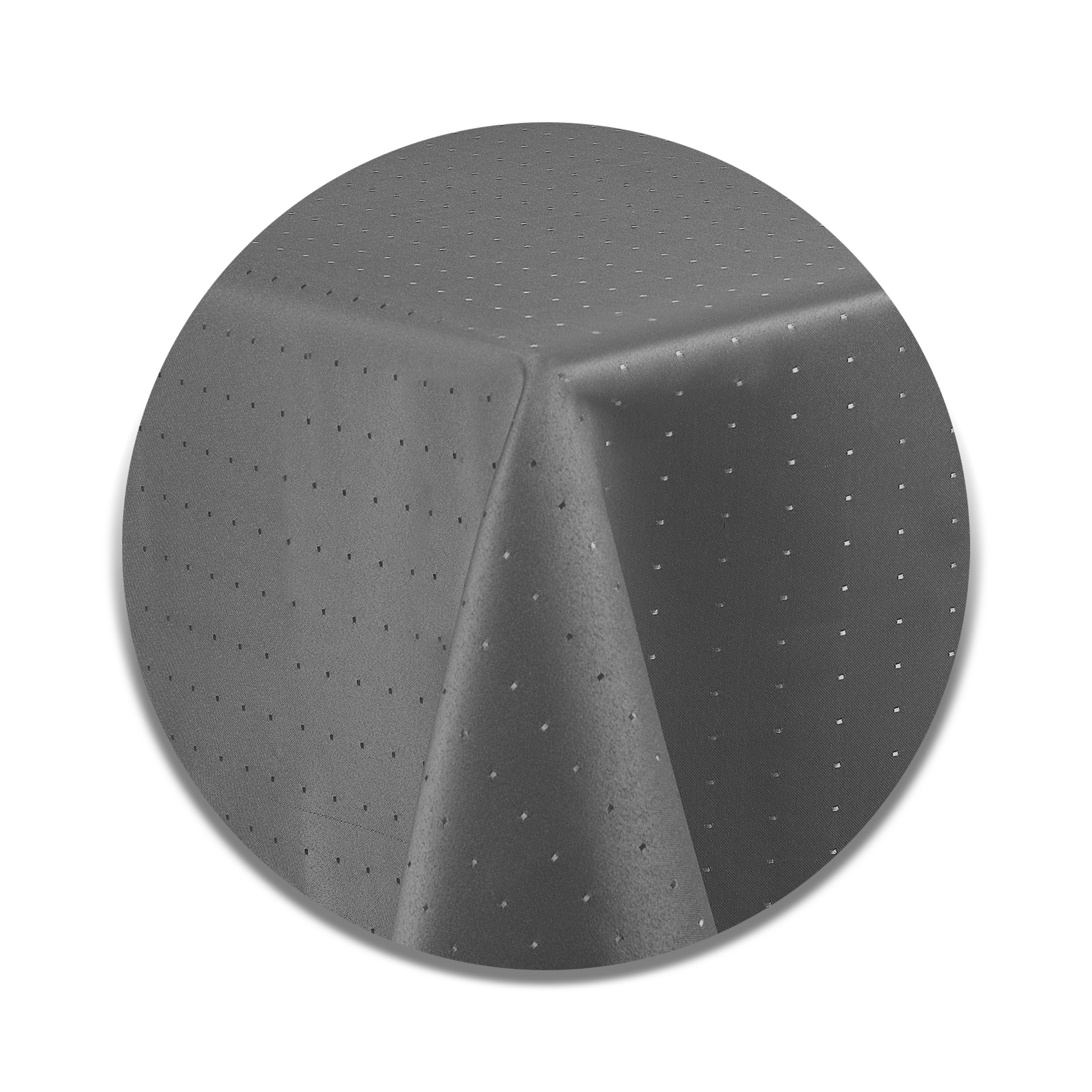 Haus und Deko Tischdecke Tischdecke Punkte eckig fleckenabweisend bügelfrei günstig online kaufen