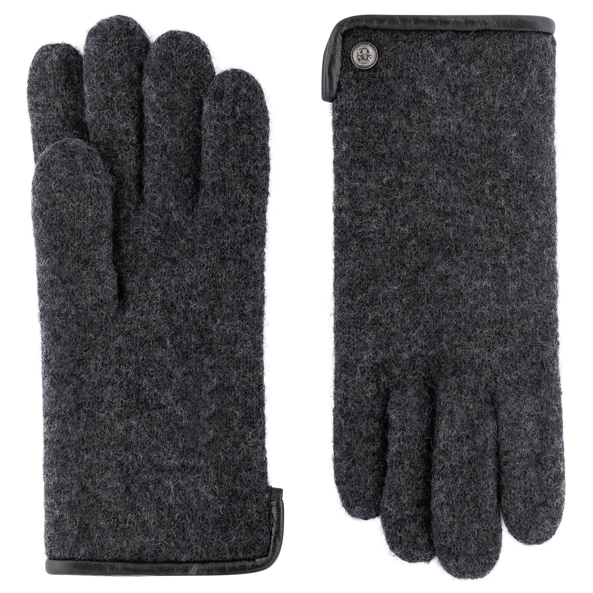Strickhandschuhe Felted Wool Handschuhe Roeckl