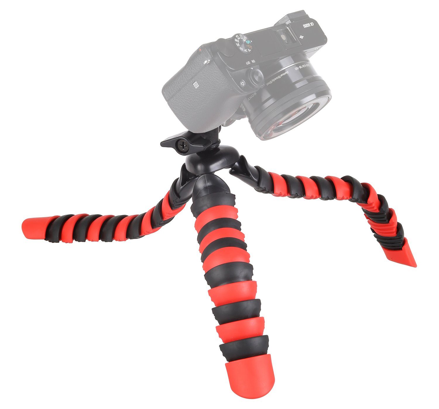ayex Octopus-Tripod - Flexibles Dreibein Kamera-Stativ, Ministativ TM-20