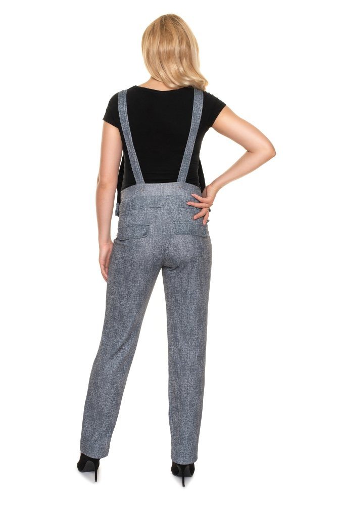 PeeKaBoo Umstandshose Umstands-Trägerhose in Jeansoptik Latzhose günstig online kaufen