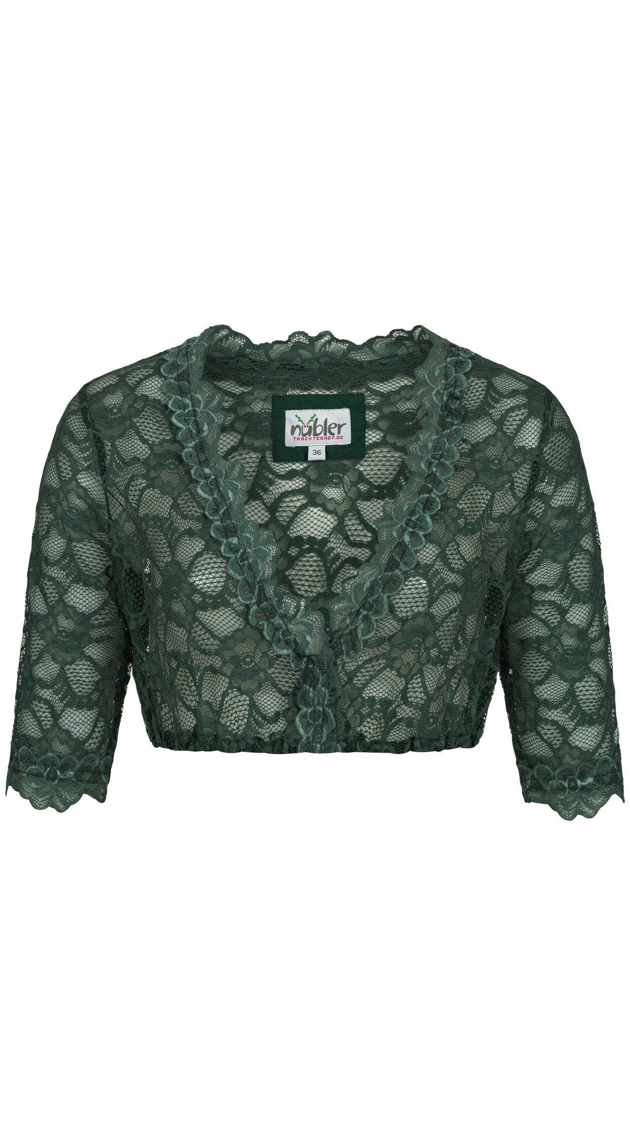 Nübler Dirndlbluse Dirndlbluse Laura in Jelly Grün