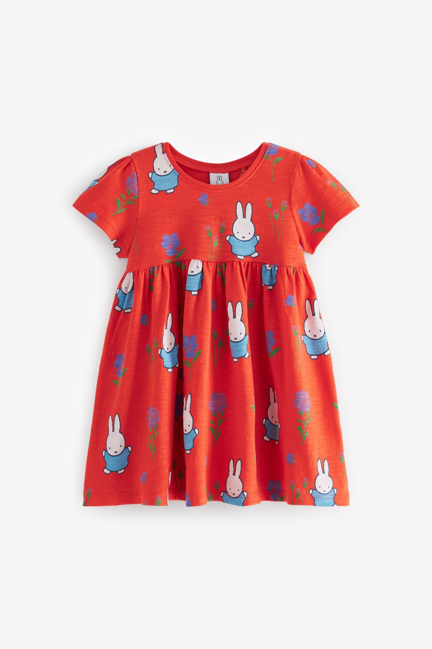 Next Jerseykleid Kurzärmeliges Miffy-Kleid (1-tlg)