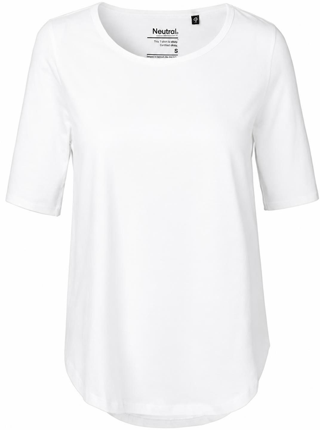 Neutral Rundhalsshirt Damen Half Sleeve T-Shirt / 100% Fairtrade Baumwolle