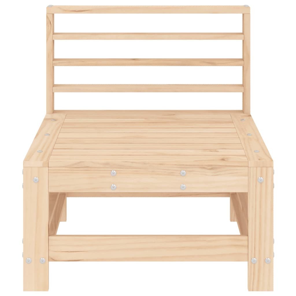 vidaXL Sofaelement Garten-Mittelsofa Massivholz Kiefer (1 günstig online kaufen