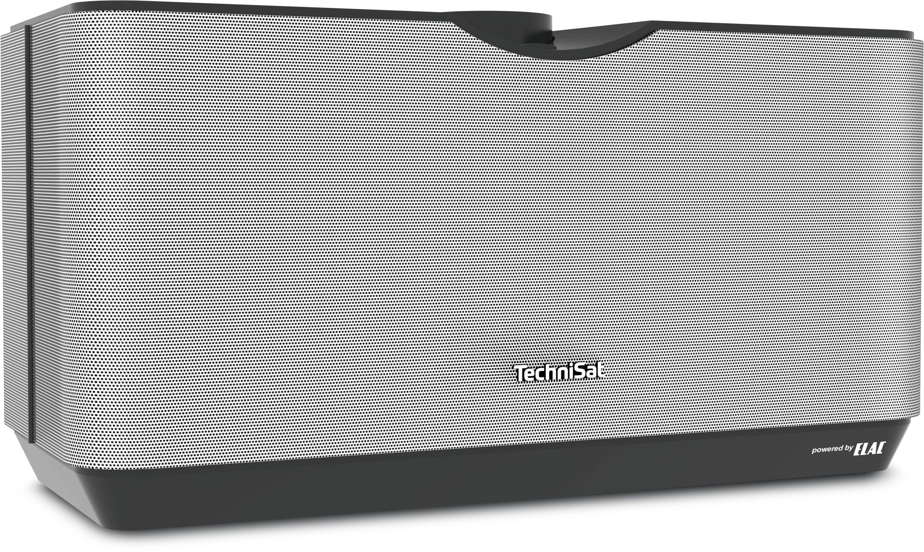 TechniSat AUDIOMASTER MR3 Lautsprecher 2.0 (Bluetooth, WLAN, 90 W, Bluetooth, App-Steuerung, Multiroom-fähig, WLAN-Konnektivität)