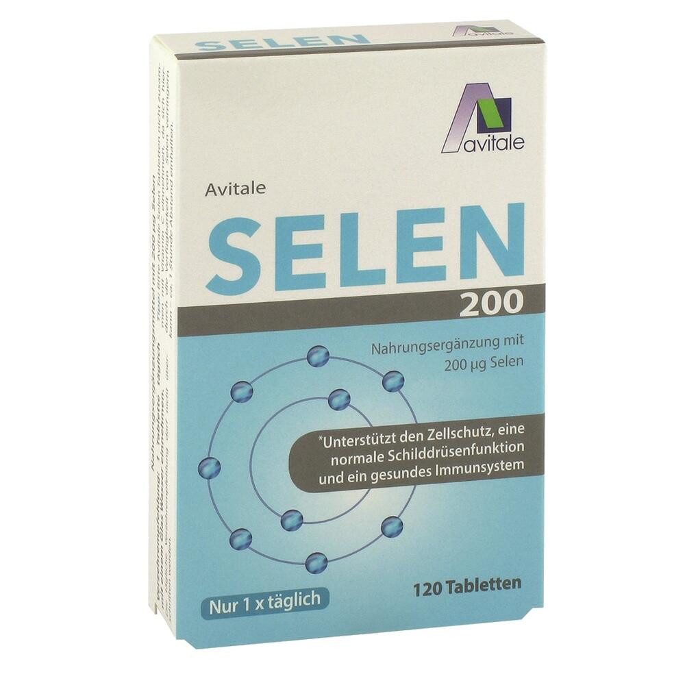 Avitale GmbH SELEN 200 μg Tabletten Tabletten, 120 St.