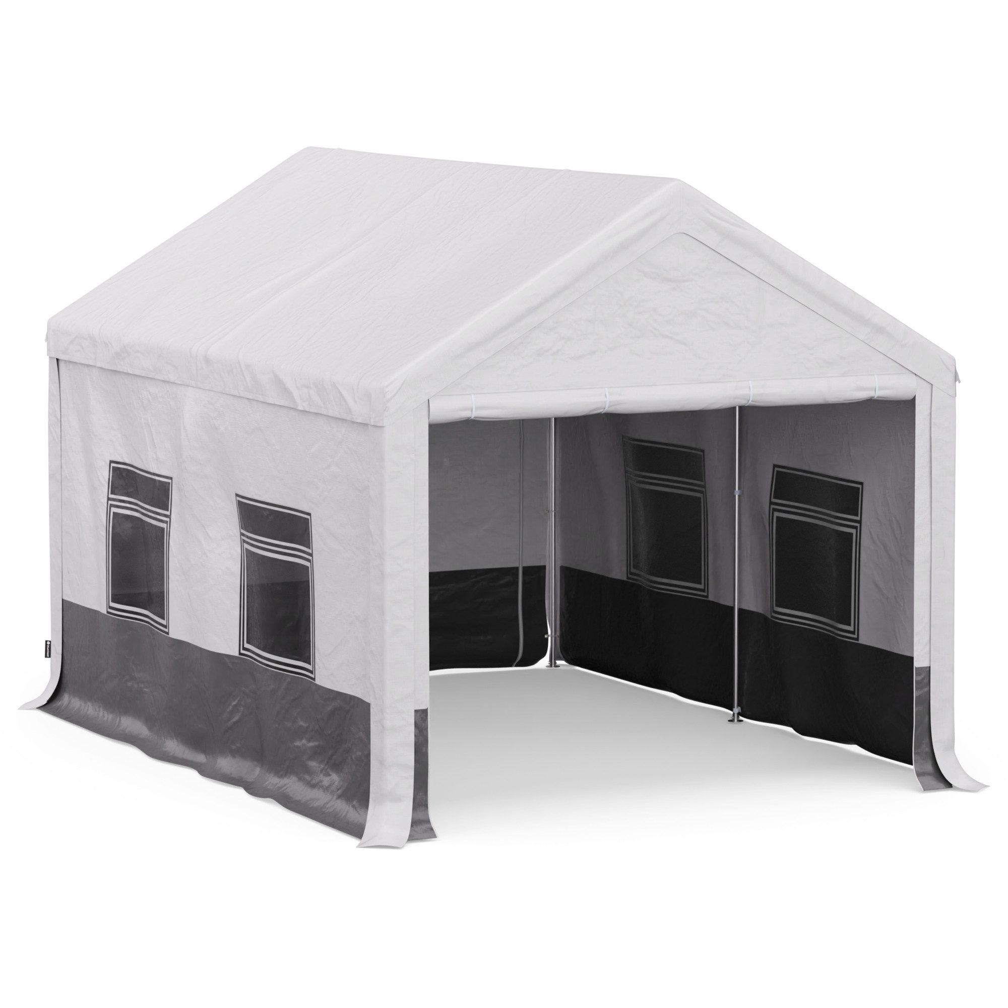 blumfeldt Pavillon PartyHaven 3x4, (Set), Garten PartyZelt Outdoor wetterfestes Stahl