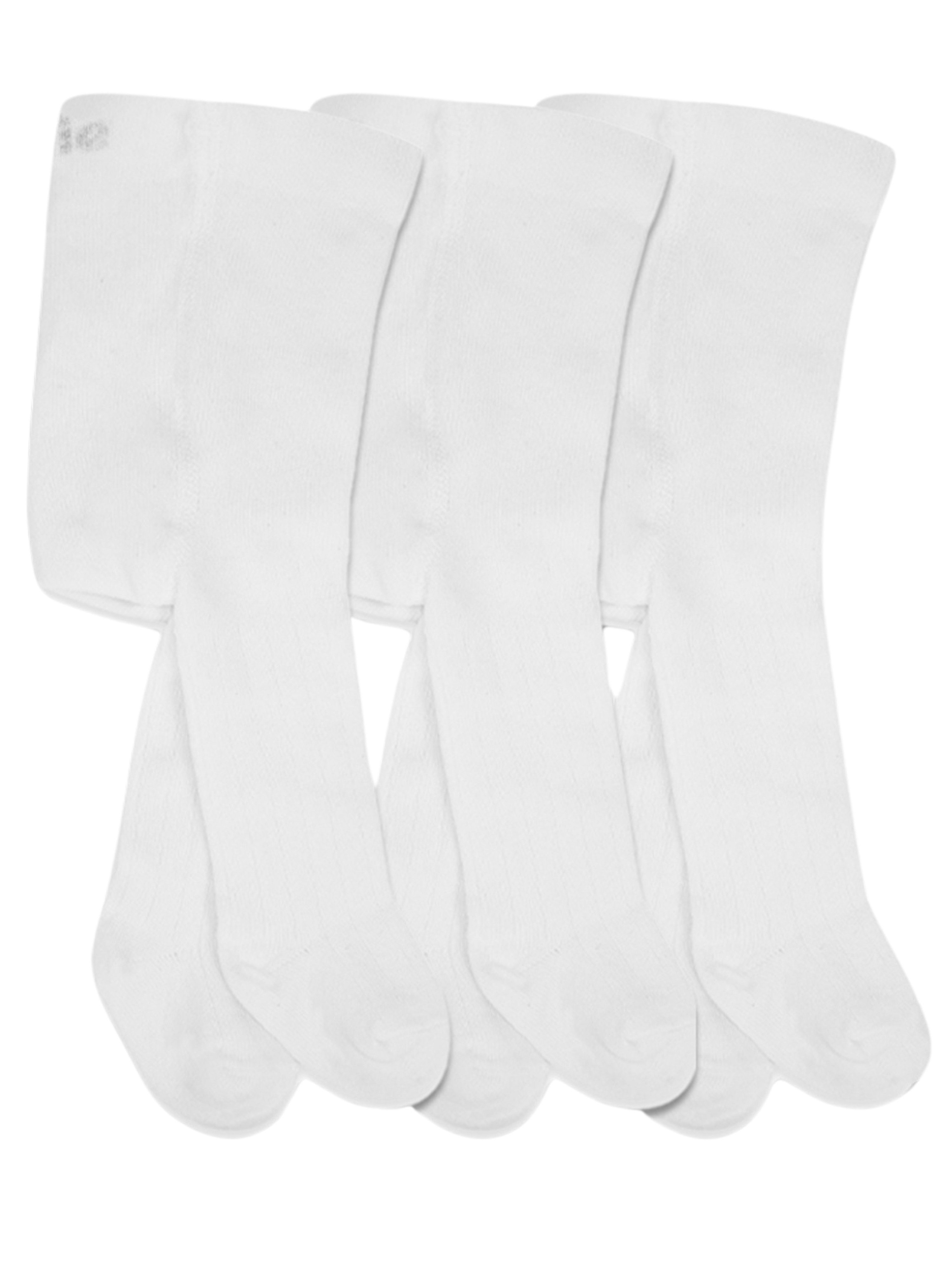 bistyle Strumpfhose für Neugeborene Jungen Mädchen Unisex Babystrumpfhosen 3er Pack (Set 3 St. 3er-Pack) GOTS-zertifiziert, Bio-Baumwolle, bis 3 Jahre