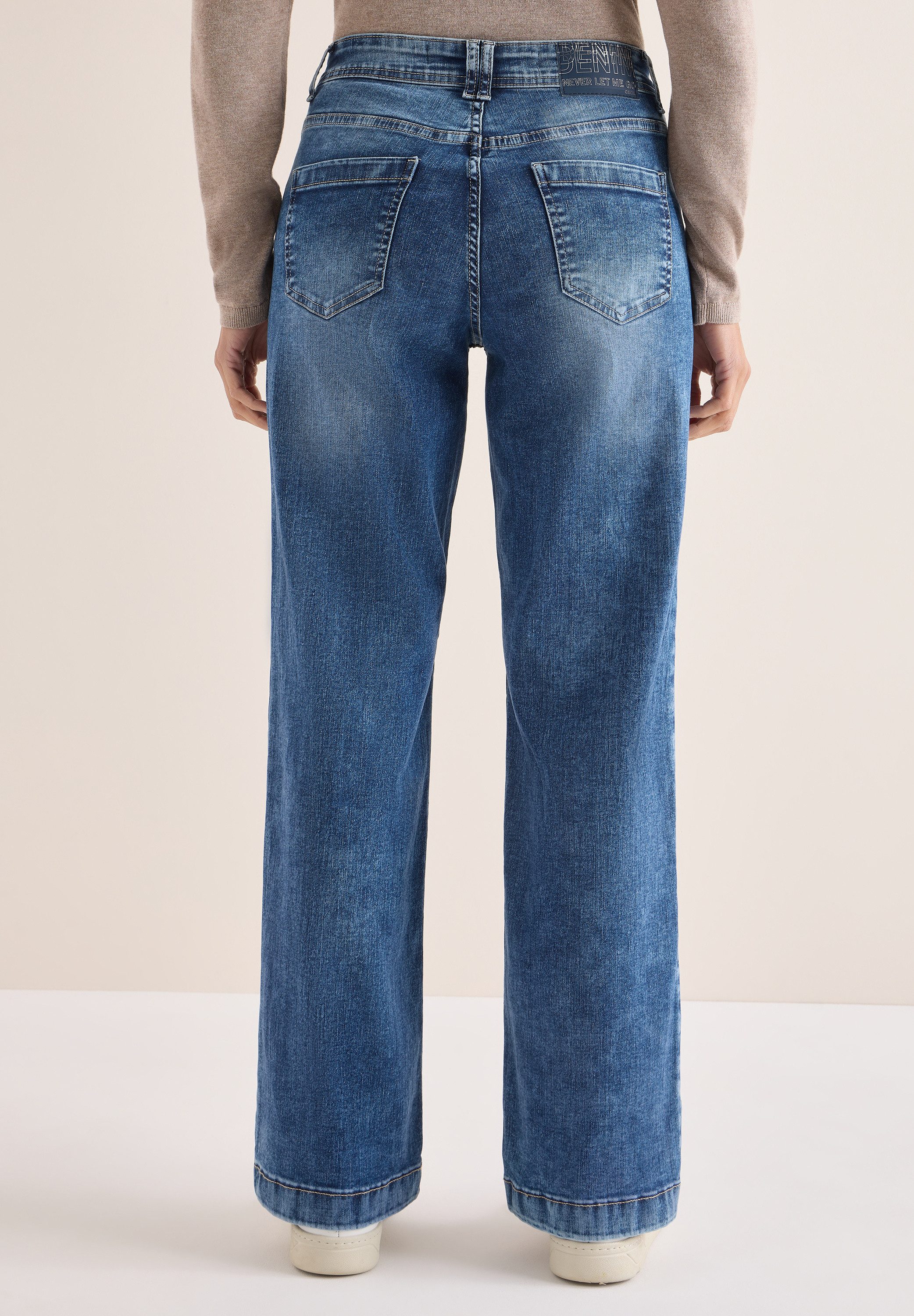 CECIL Loose-fit-Jeans High Waist günstig online kaufen