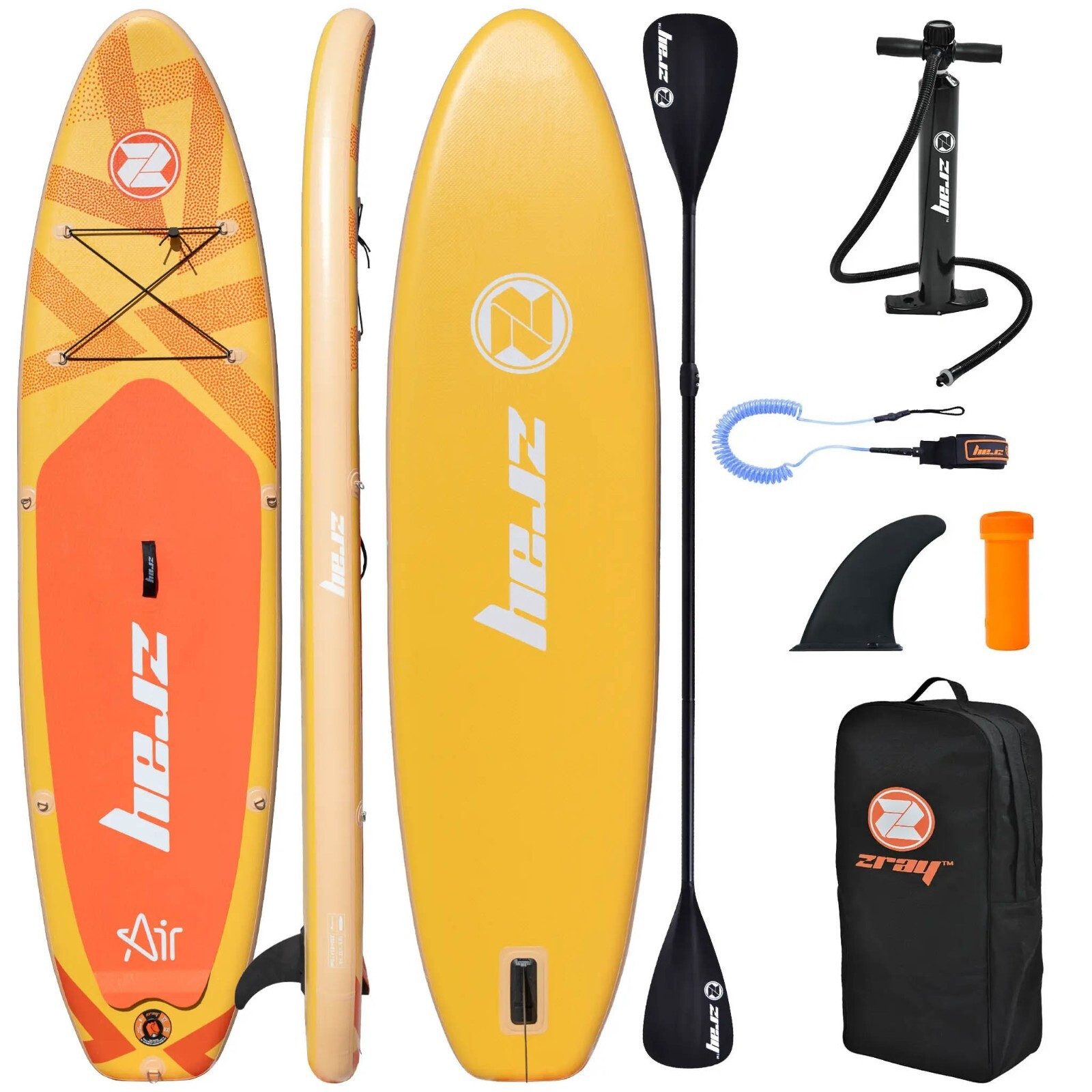 zray SUP-Board Zray EA-3 Allround Air 10\'6 (320 cm) aufblasbares SUP Board Set 