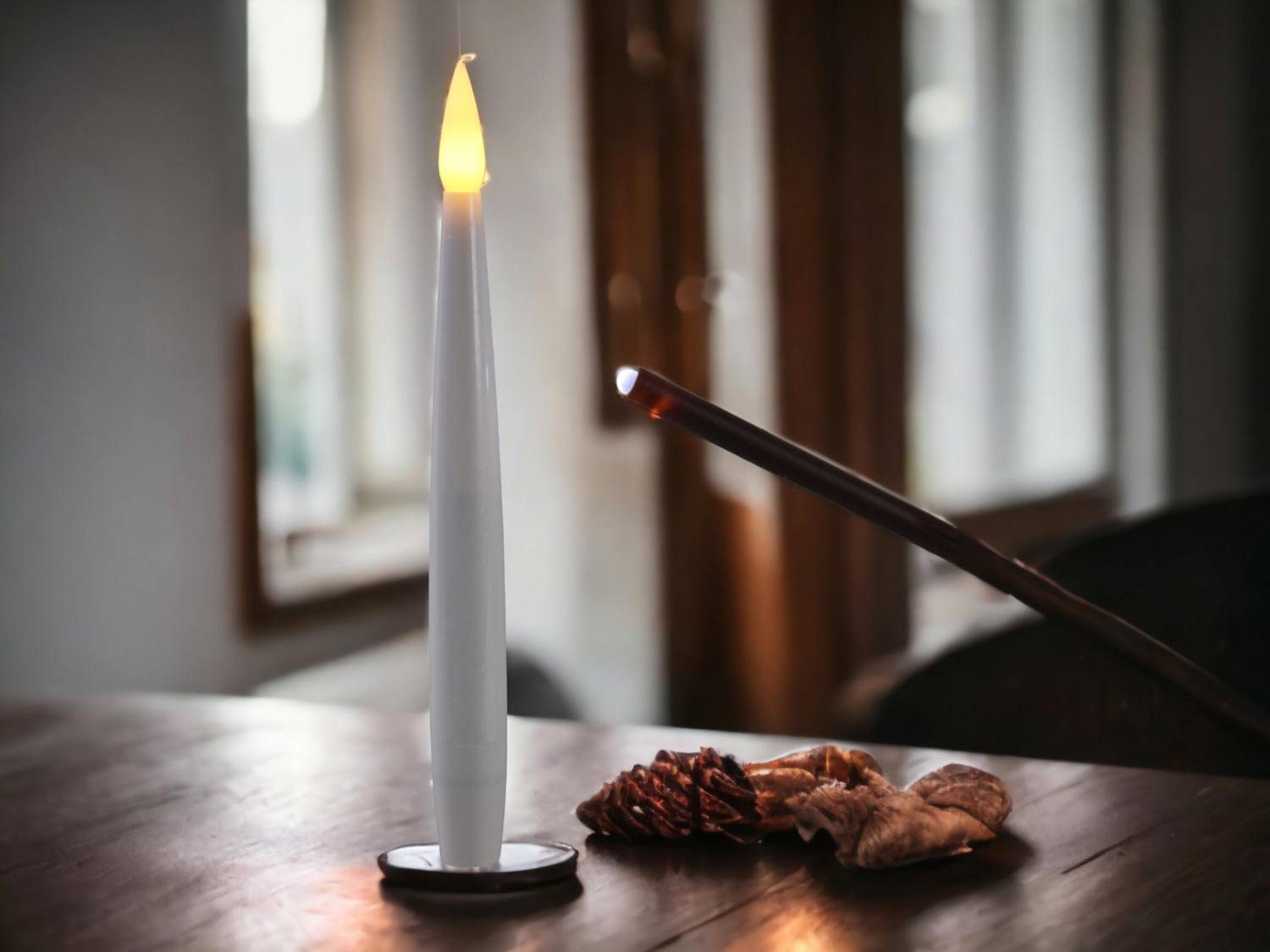 F-H-S International LED-Kerze (Set, 11-tlg), schwebend 10 Kerzen creme Zaub günstig online kaufen