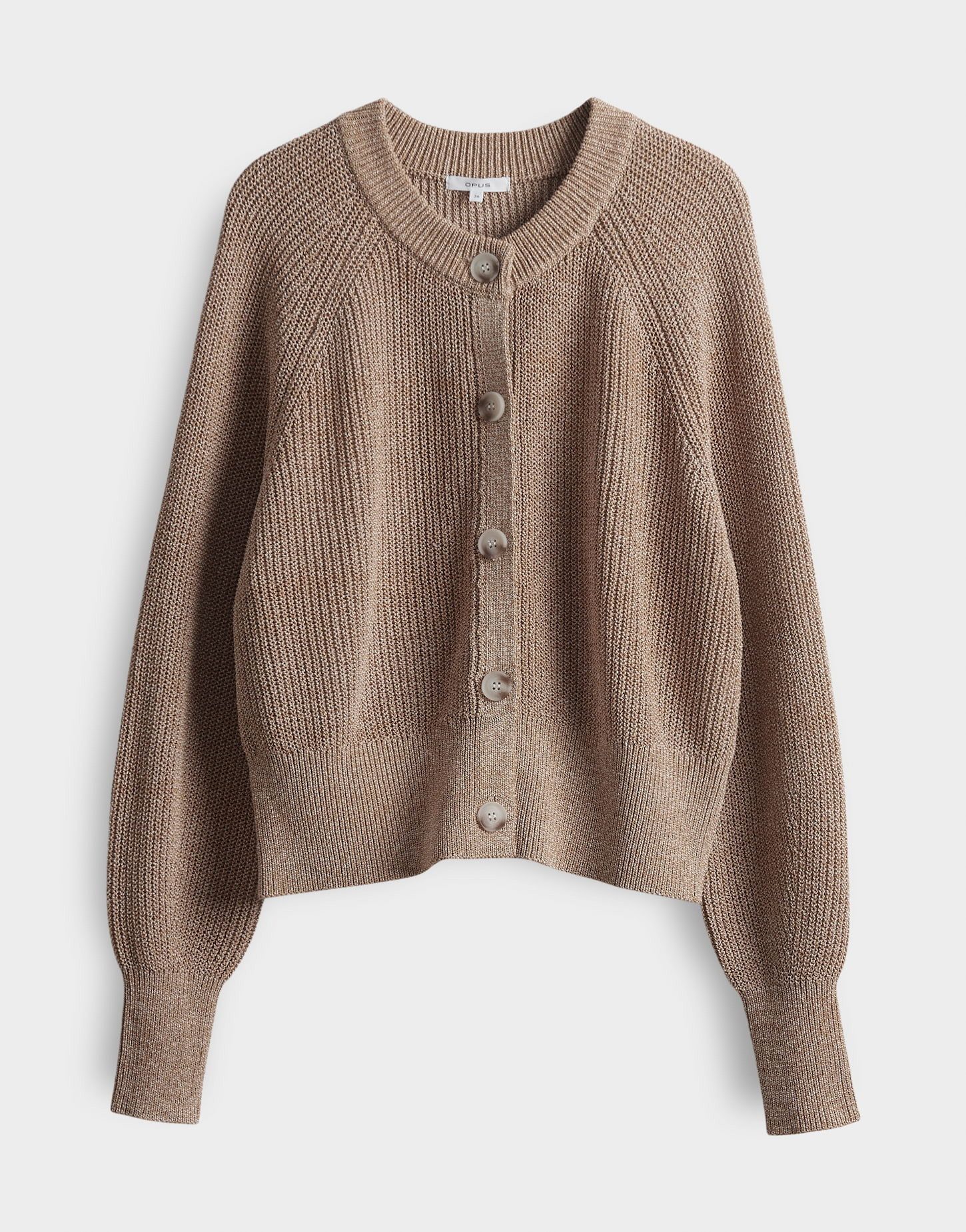 OPUS Strickjacke DOLPINE Regular mit Schimmer Effekt günstig online kaufen
