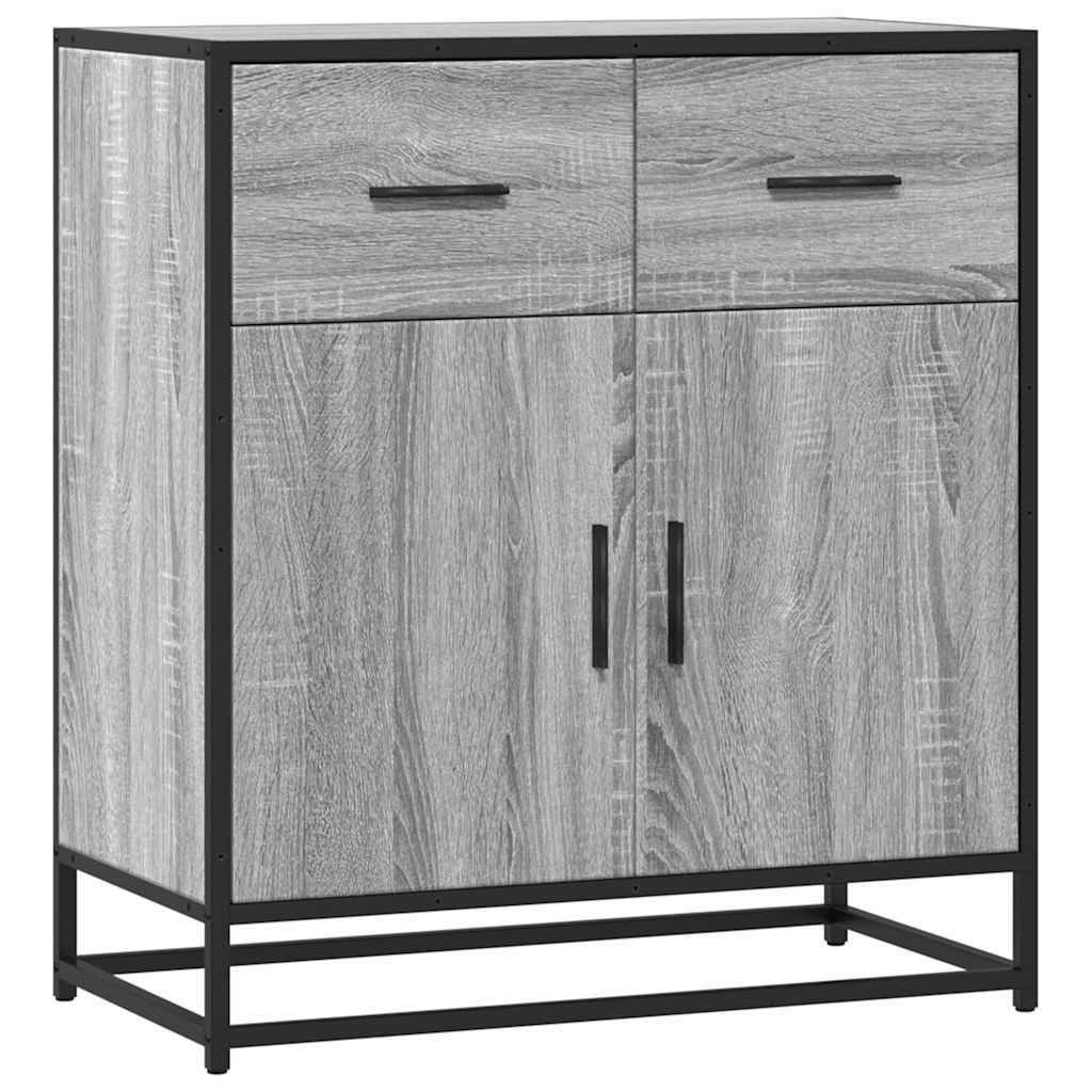 vidaXL Sideboard Sideboard Grau Sonoma 68x35x76 günstig online kaufen
