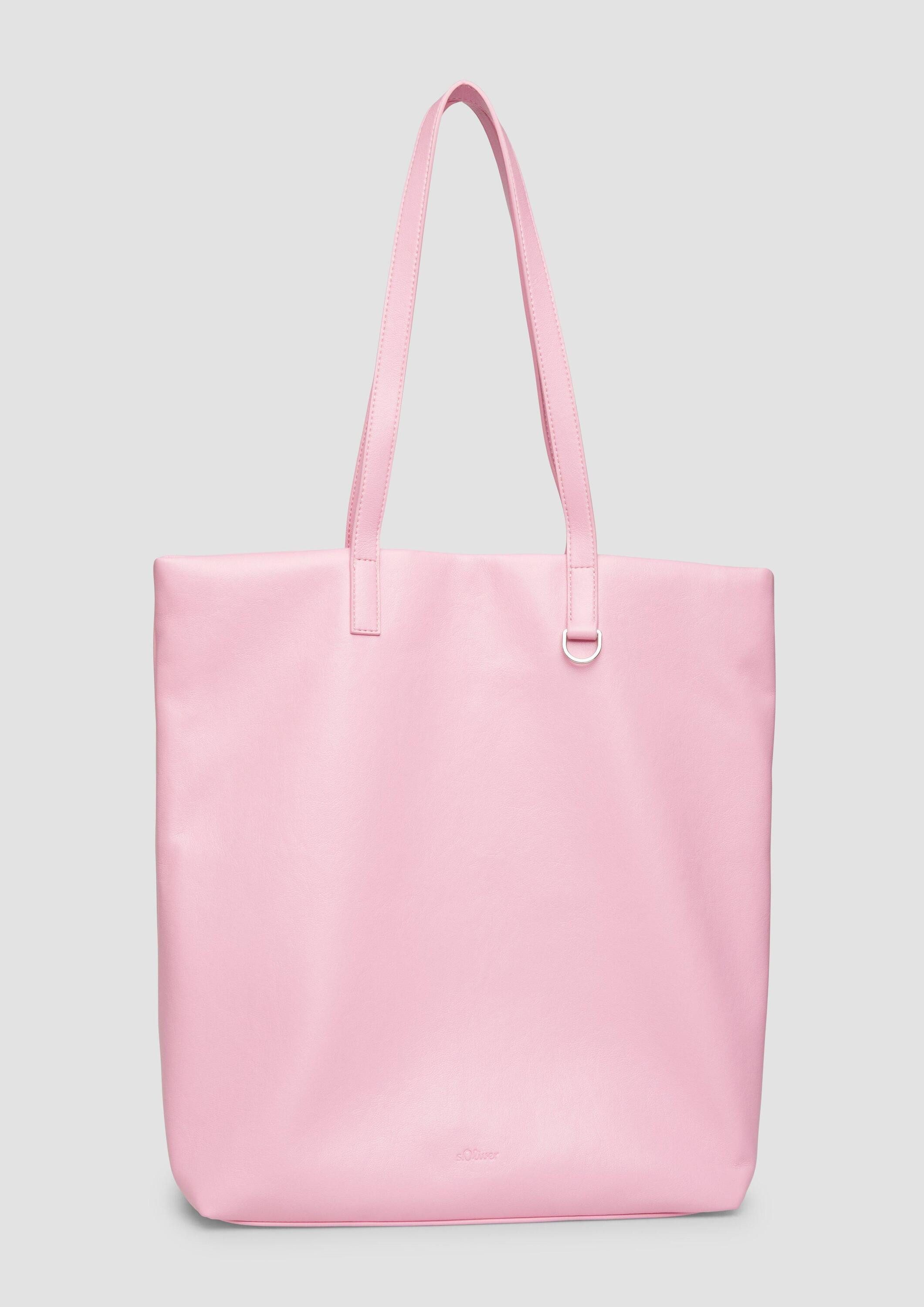 s.Oliver Shopper Tasche, Tote-Bag aus Kunstleder mit Magnetverschluss
