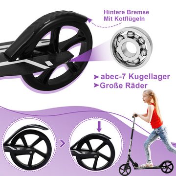 Bettizia Cityroller Klappbar Kinderoller Scooter Kinderscooter Höhenverstellbar