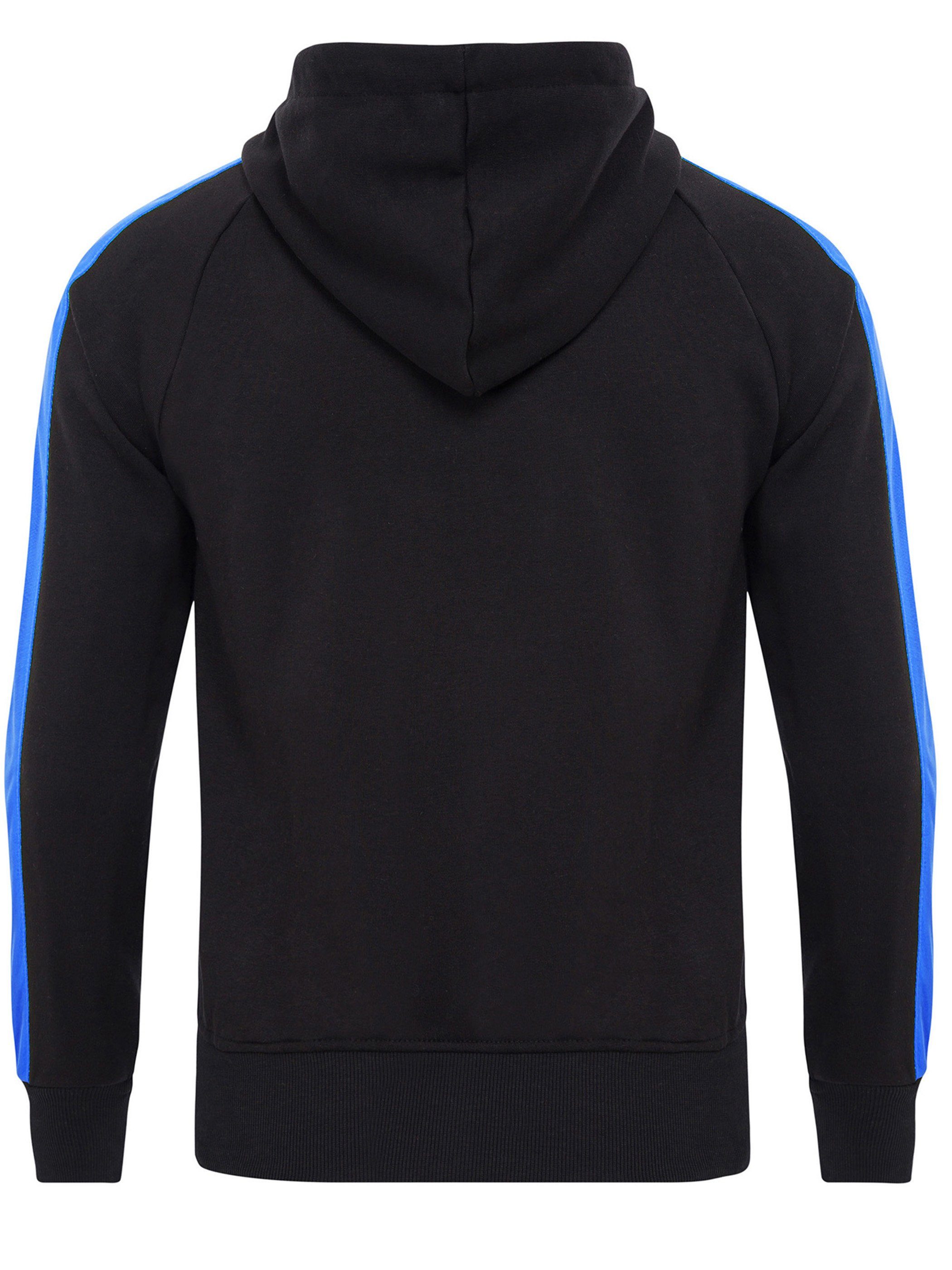Pittman Kapuzensweatjacke Retro Zipper Hoodie Stripe günstig online kaufen