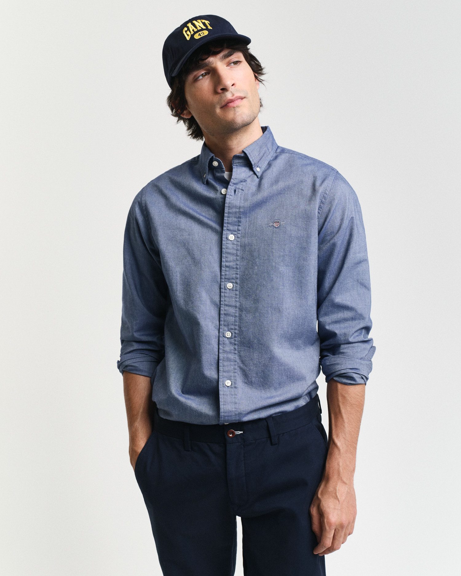 Gant Langarmhemd Slim Fit Oxford Hemd günstig online kaufen