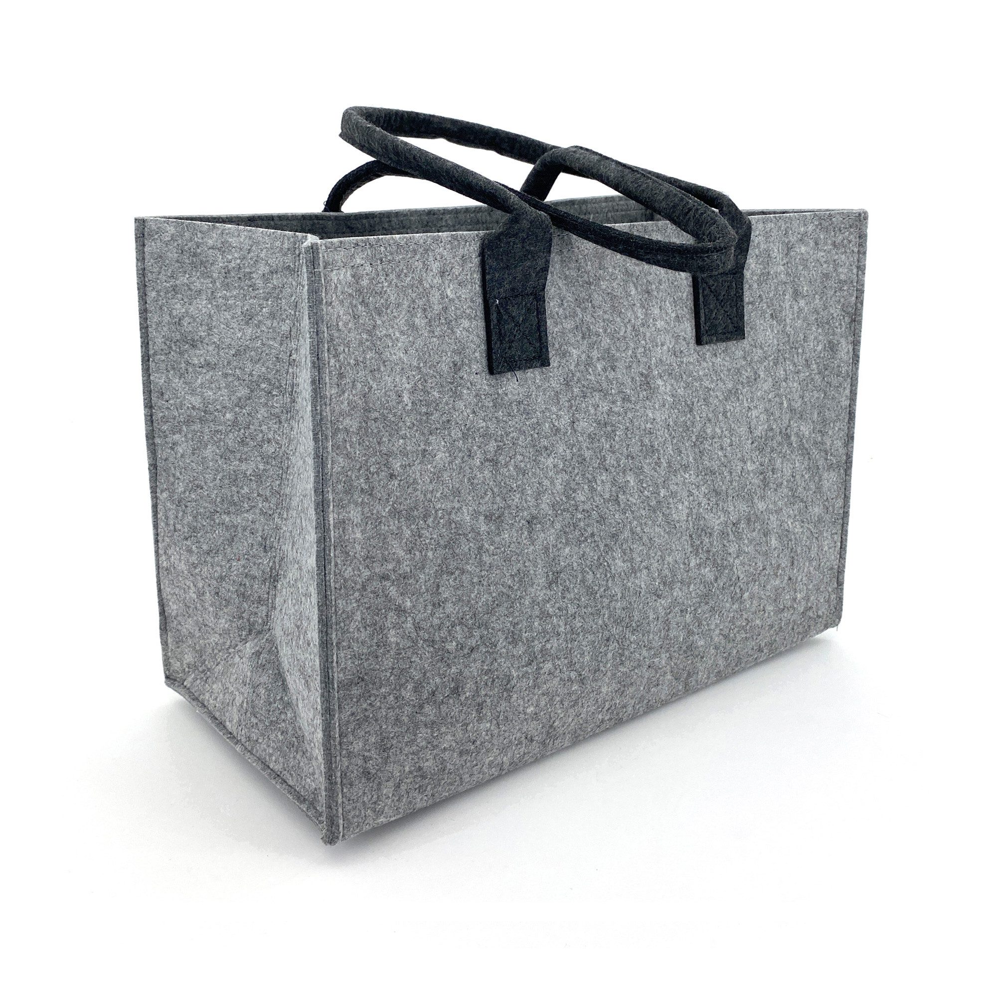 heimtexland Einkaufsshopper Universal Filztasche Einkaufstasche Filz Shopper, 24 l, Henkel Tragetasche - strapazierfähig langlebig nachhaltig