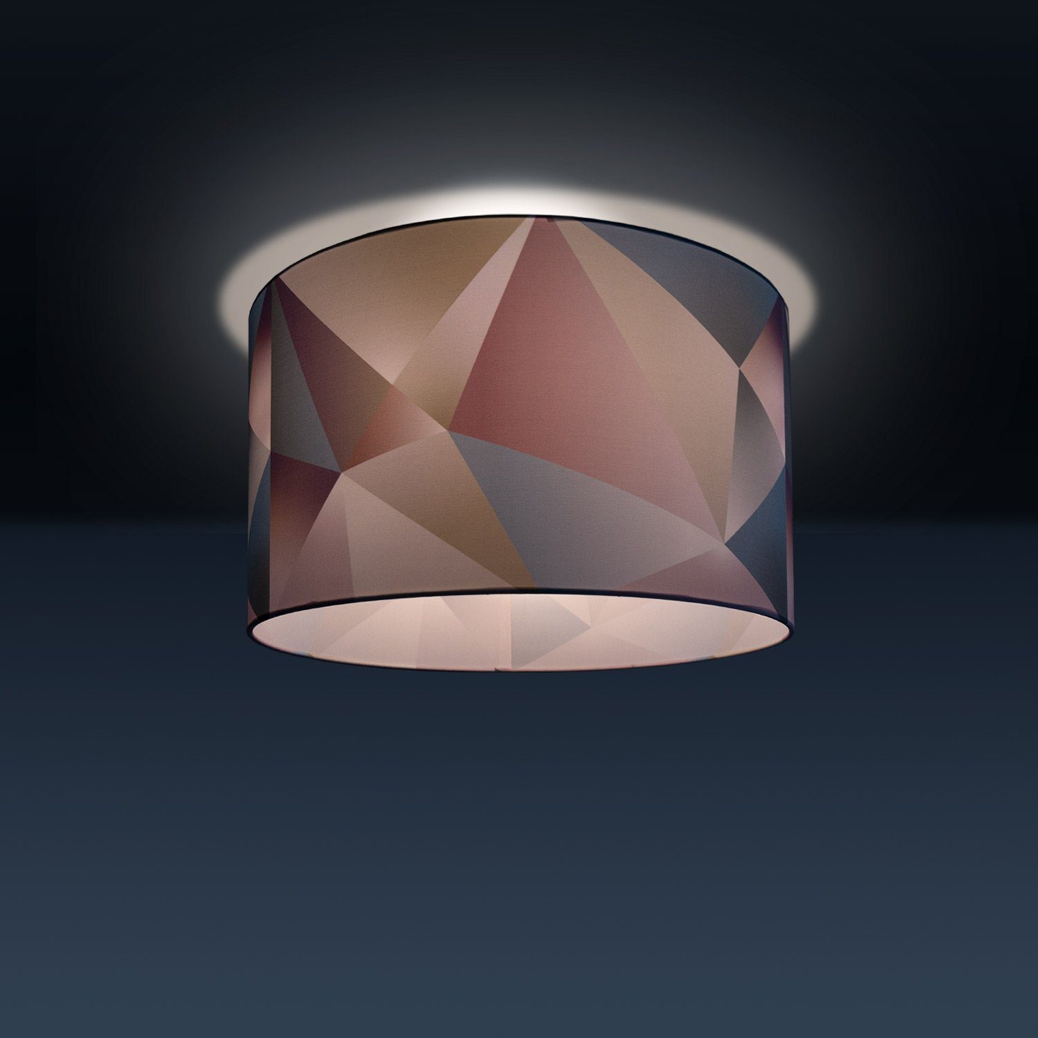 Paco Home Deckenleuchten Kosy 310, ohne Leuchtmittel, Deckenlampe LED Wohnzimmer Und Schlafzimmer, Pastellfarben, E27